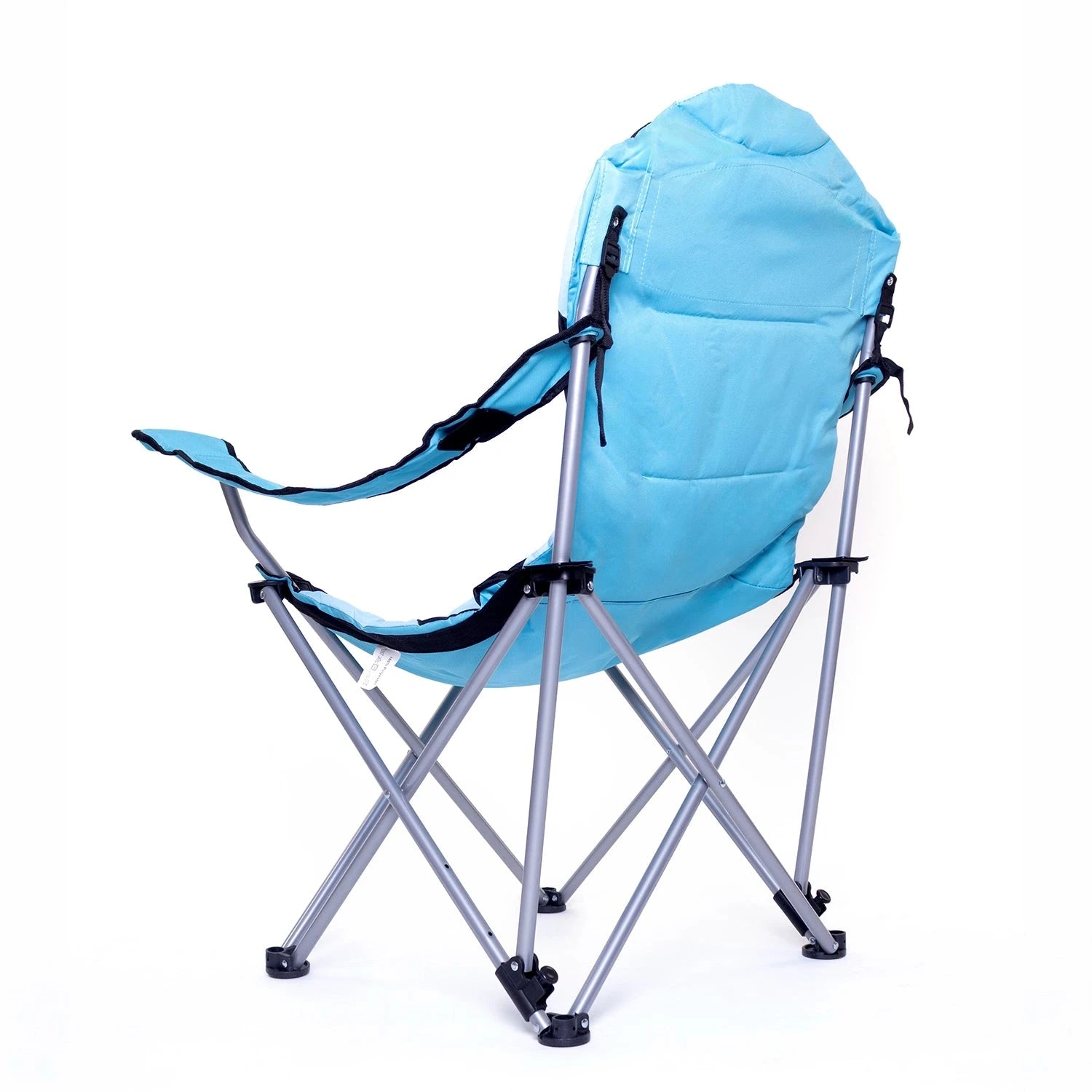 Set of 2 padded camping chairs with cup holder and carry bag Powershot