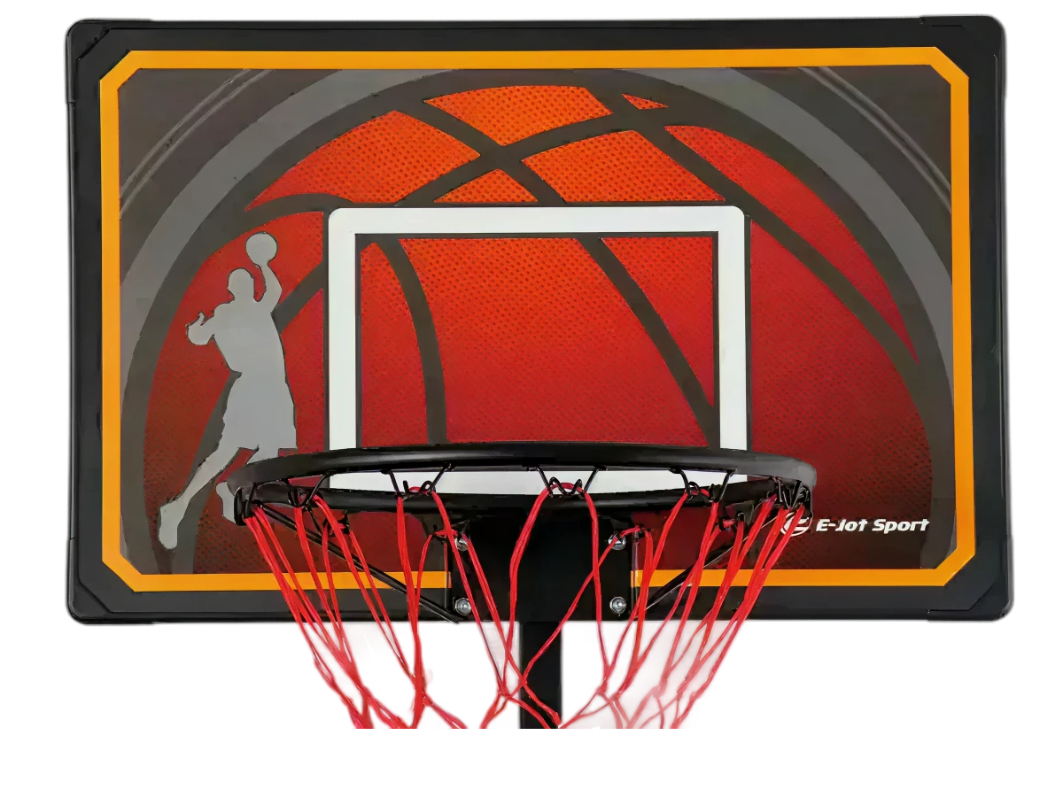Canasta de baloncesto ajustable y transportable