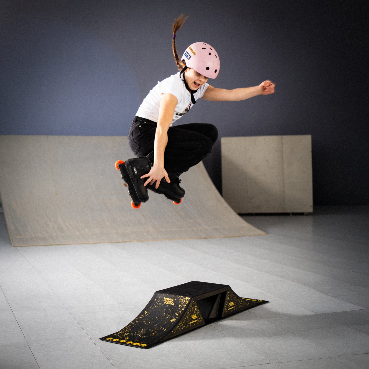 Double skateboard ramp - 3 configurations Powershot