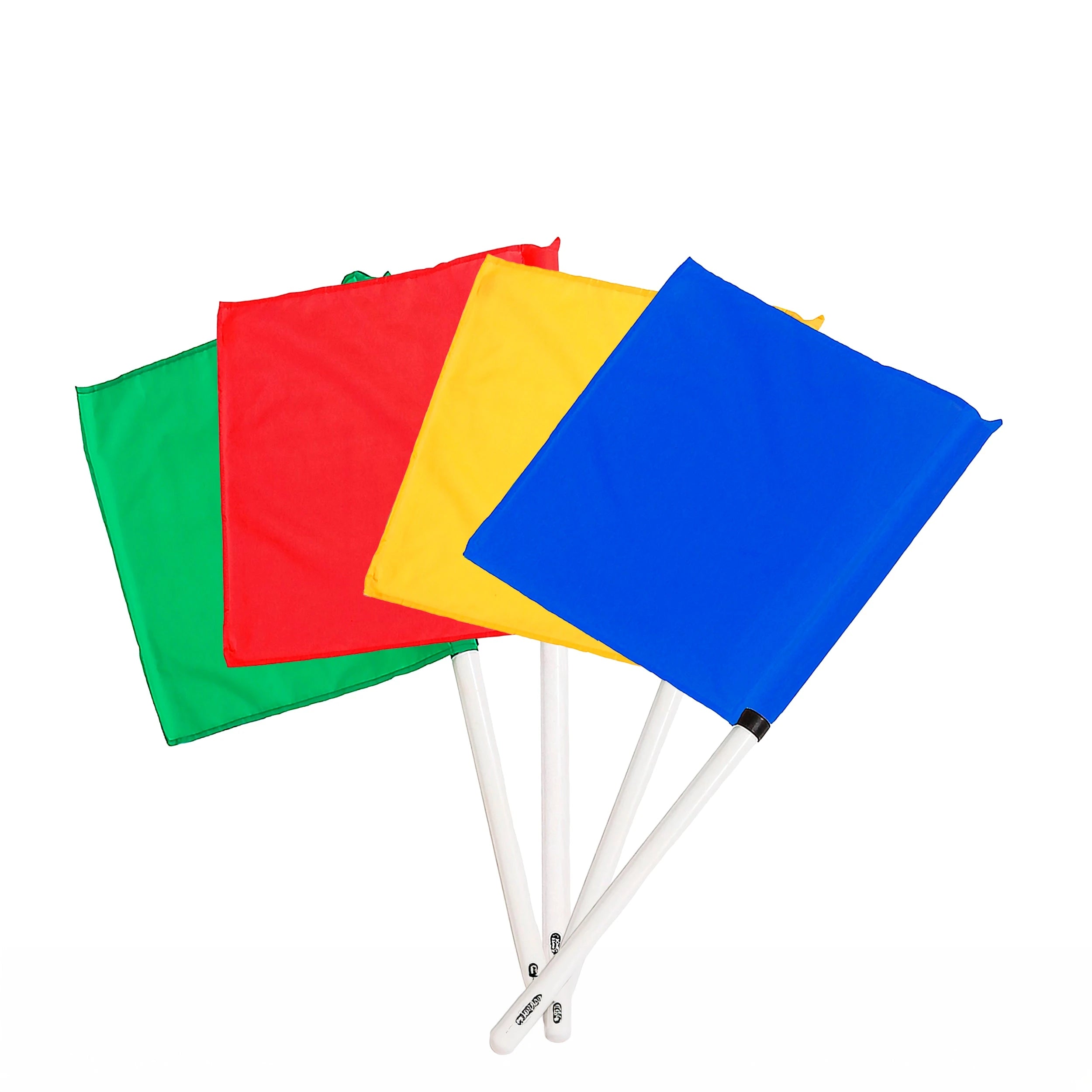 4 Corner Flags Set – 45 × 45 cm Flags Powershot
