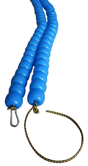 Racing line with cable and carabiner - 50m netsportique