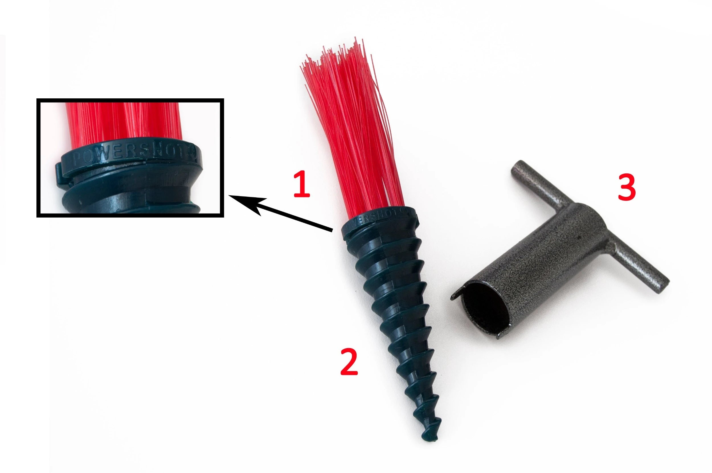 Set of 25 Pitchmarker implants Powershot