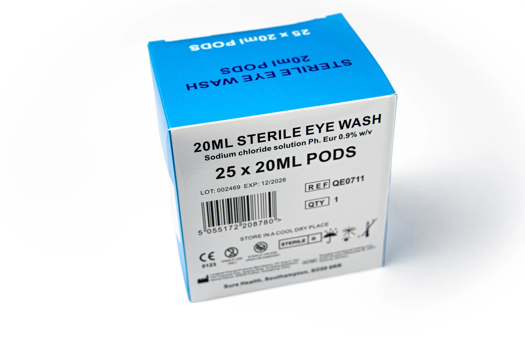 Solución salina - 5 x 20 ml OJOS