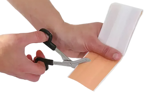 Water-Resistant Cut-to-Size Dressing Strips - 12 Pack Powercare