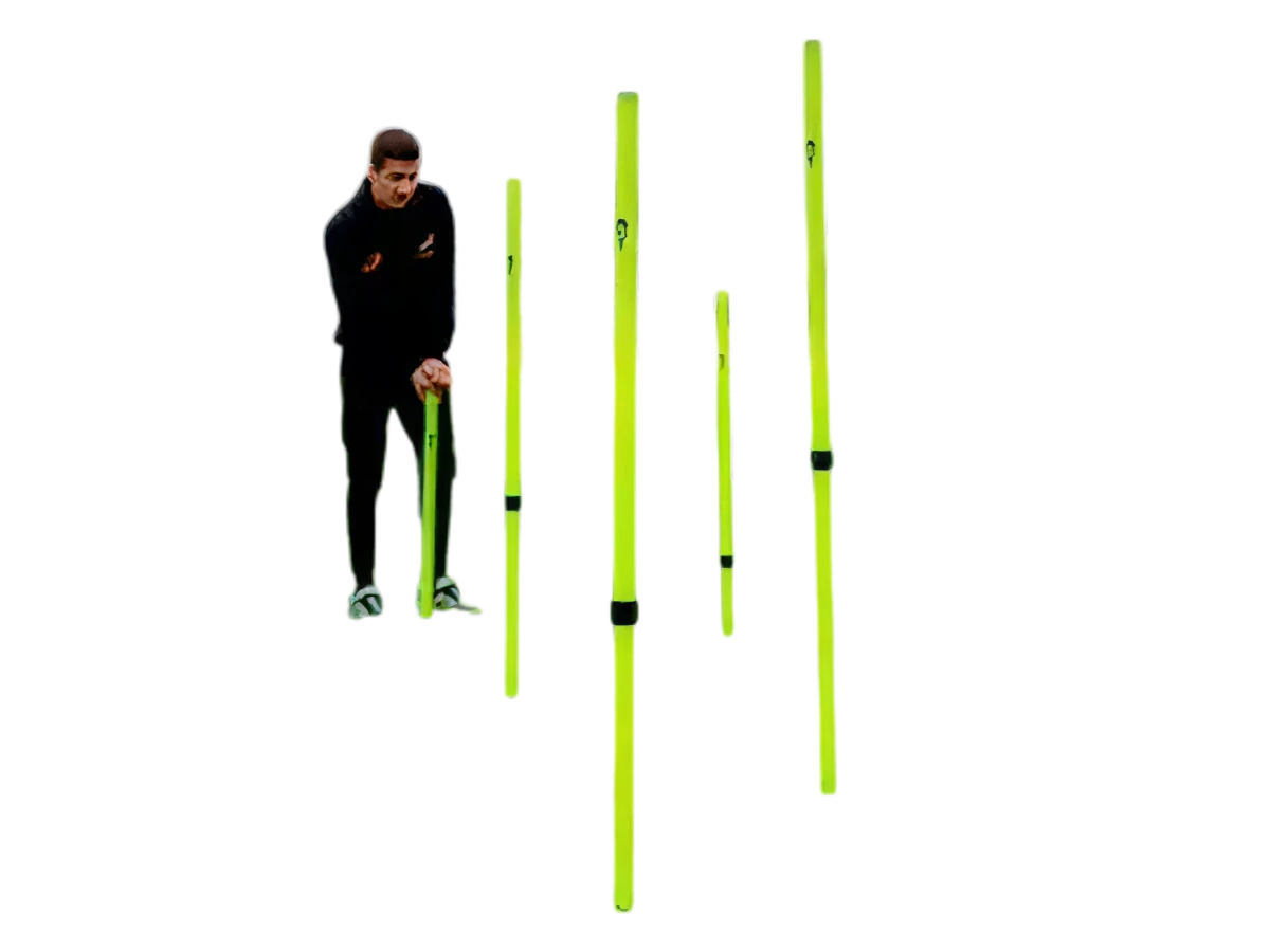 5 barras telescópicas para slalom