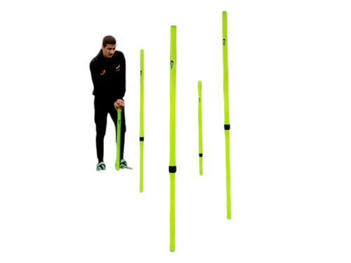 5 barras telescópicas para slalom