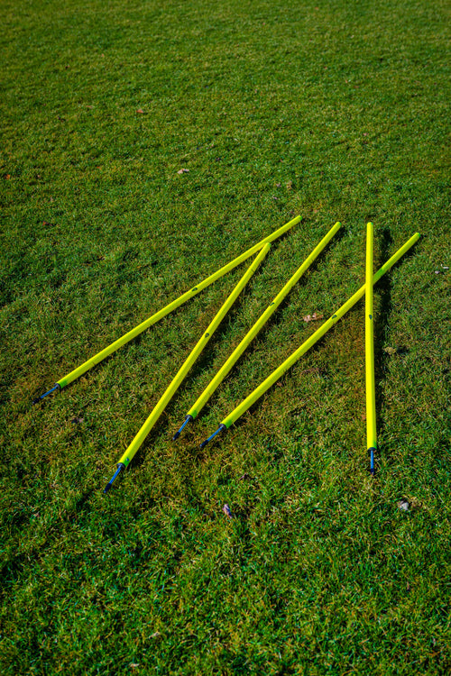 5 barras para slalom - extremadamente resistentes