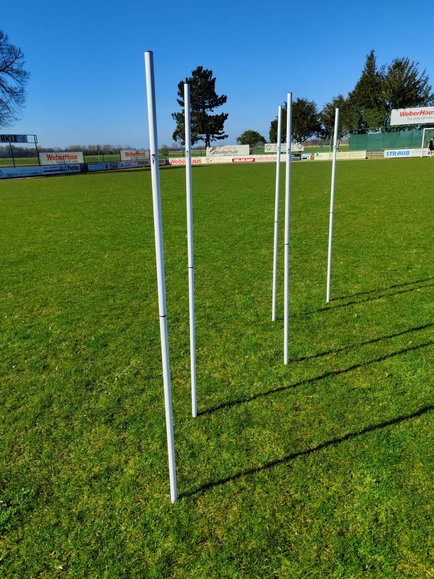 5 barras para slalom - extremadamente resistentes