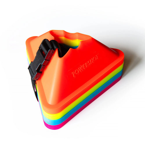 Pack of 20 triangular cones Powershot