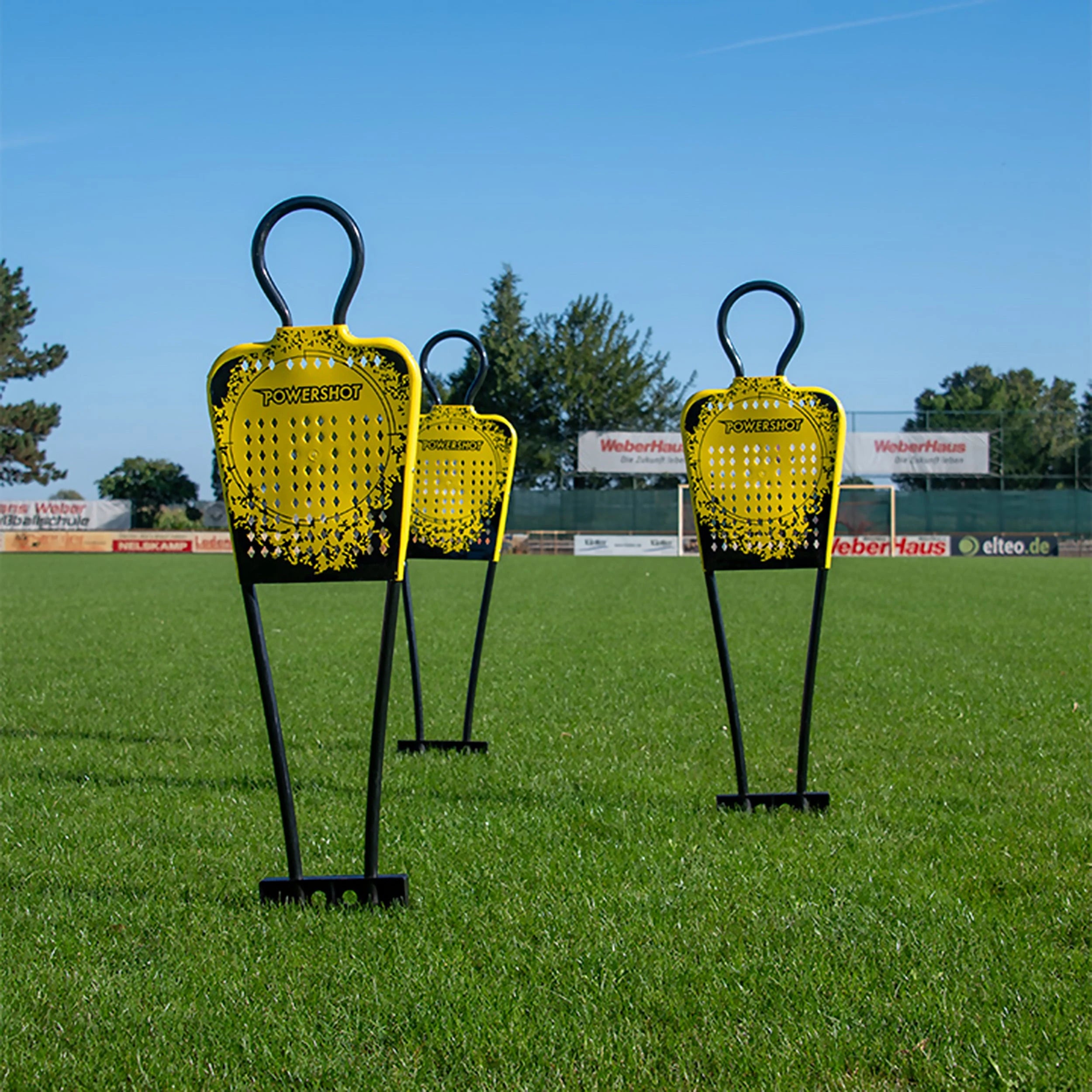Set of 3 defensive mannequins - Junior Powershot