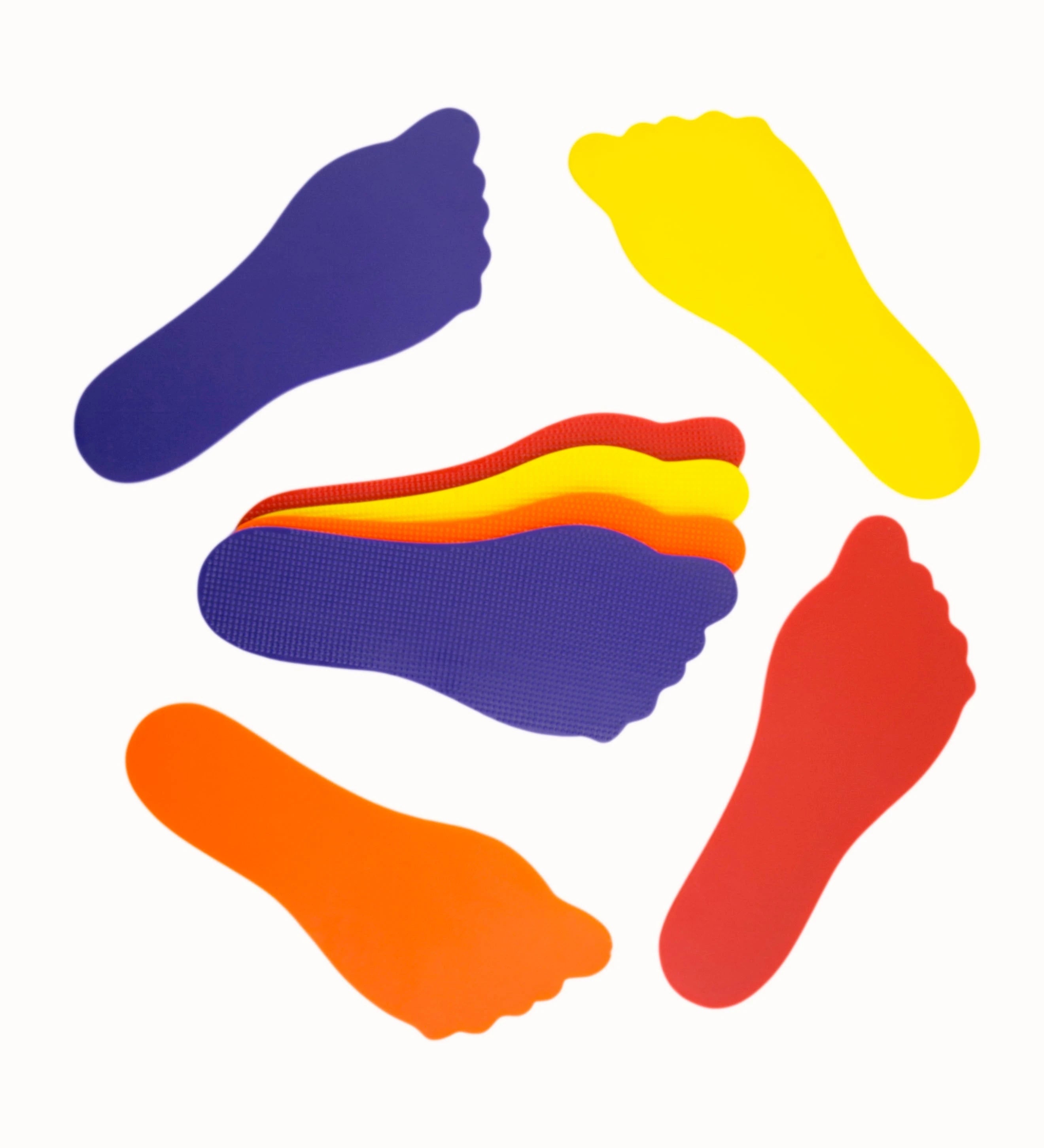 Lote de 4 pies marcadores - ideales para clases de primaria