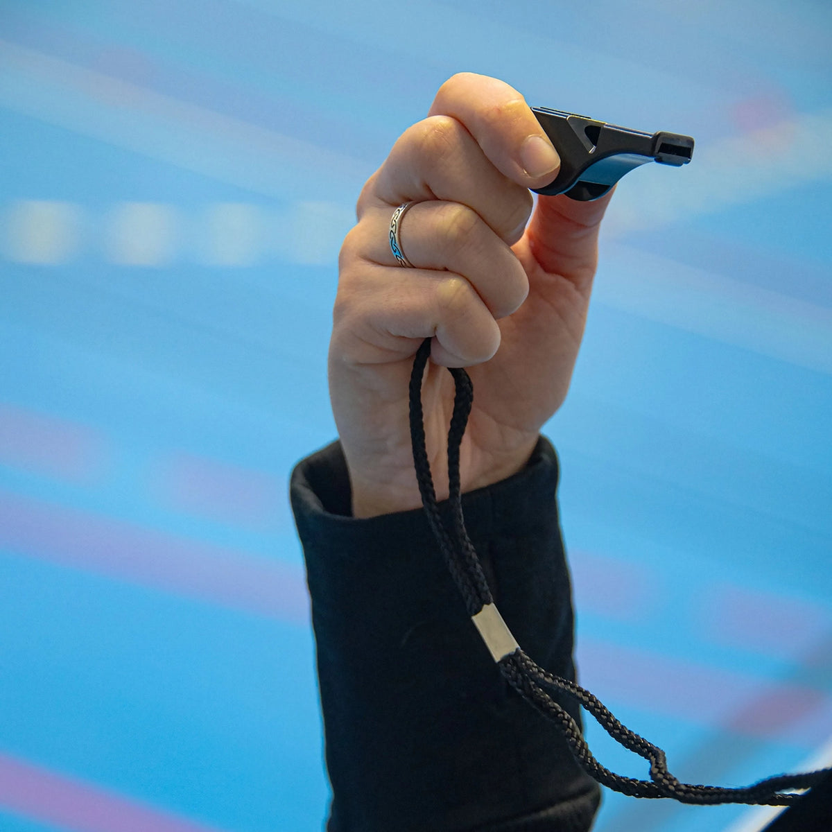 Referee whistle with lanyard Powershot