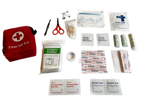 Botiquín de primeros auxilios completo