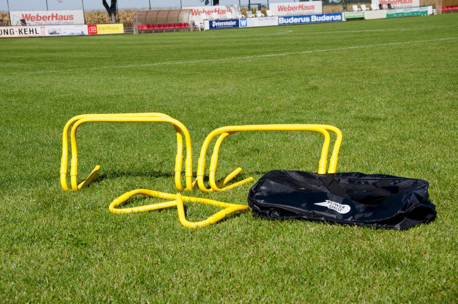 Juego de 5 vallas ajustables - de 23 cm a 30 cm