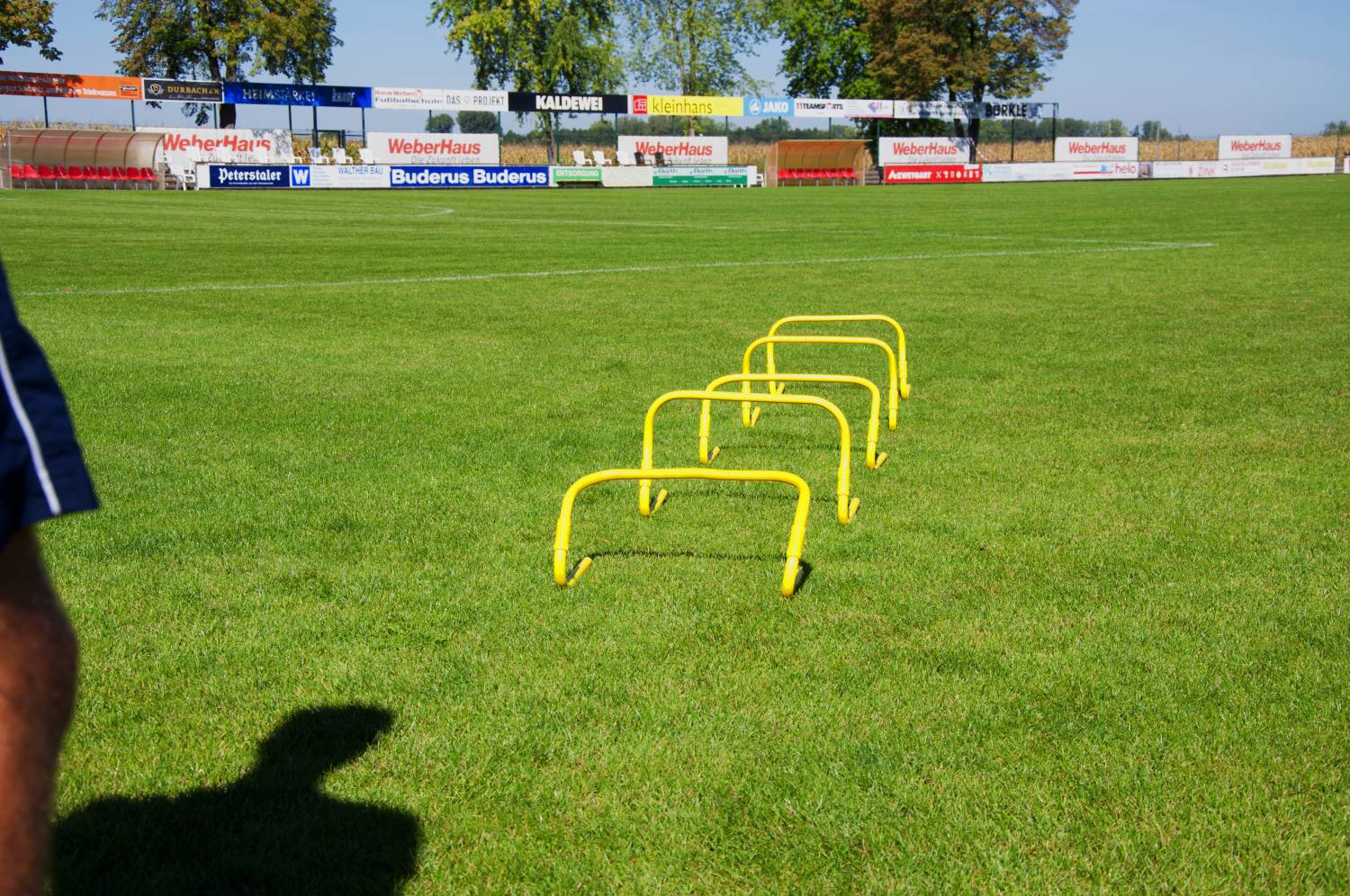 Juego de 5 vallas ajustables - de 23 cm a 30 cm