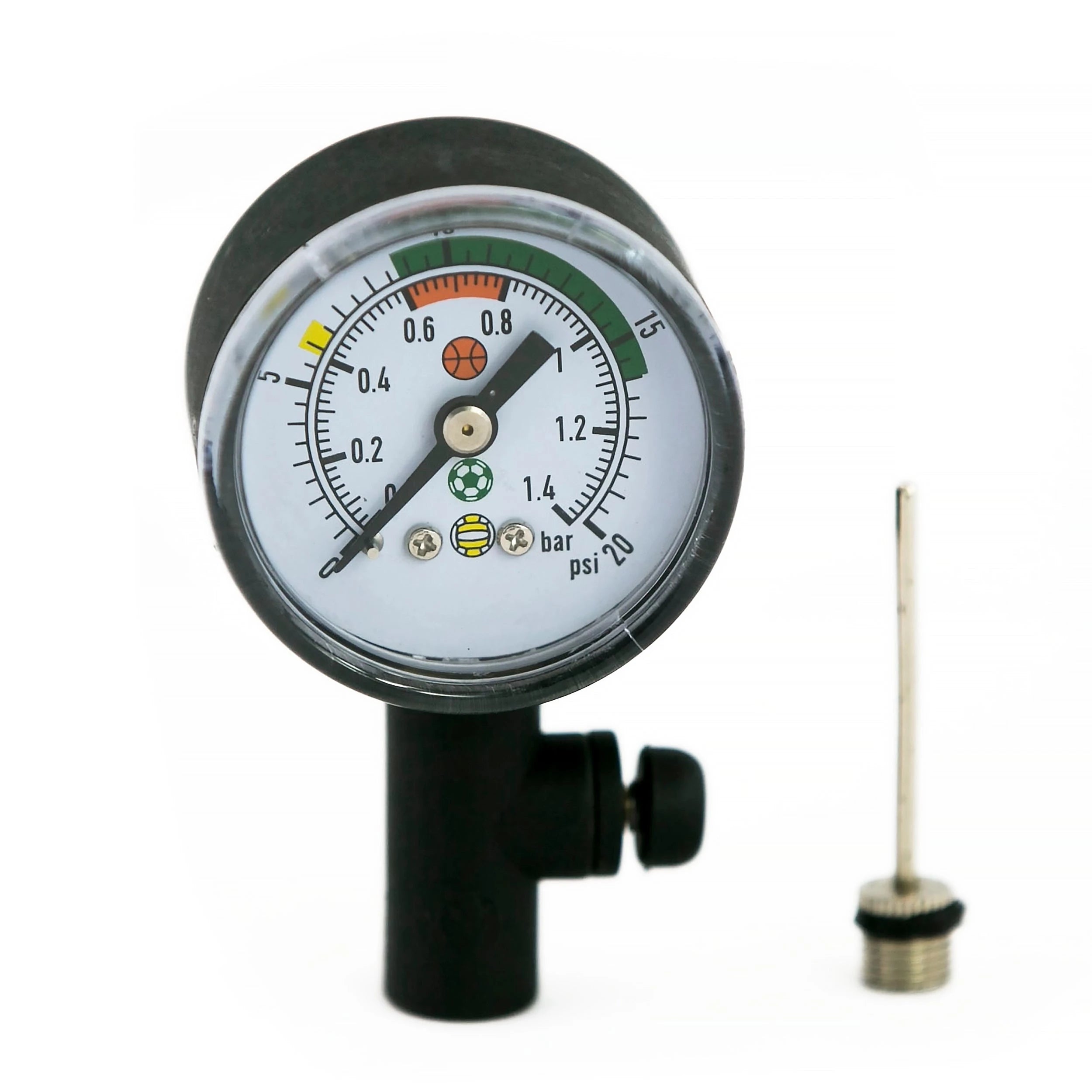 Pressure gauge with integrated pointer Powershot