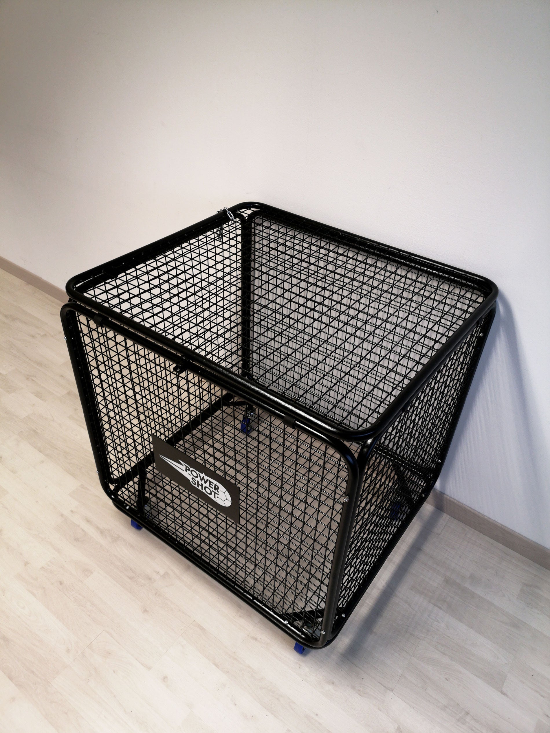 Cesta/Jaula de almacenamiento con ruedas - Para pelotas y equipamiento