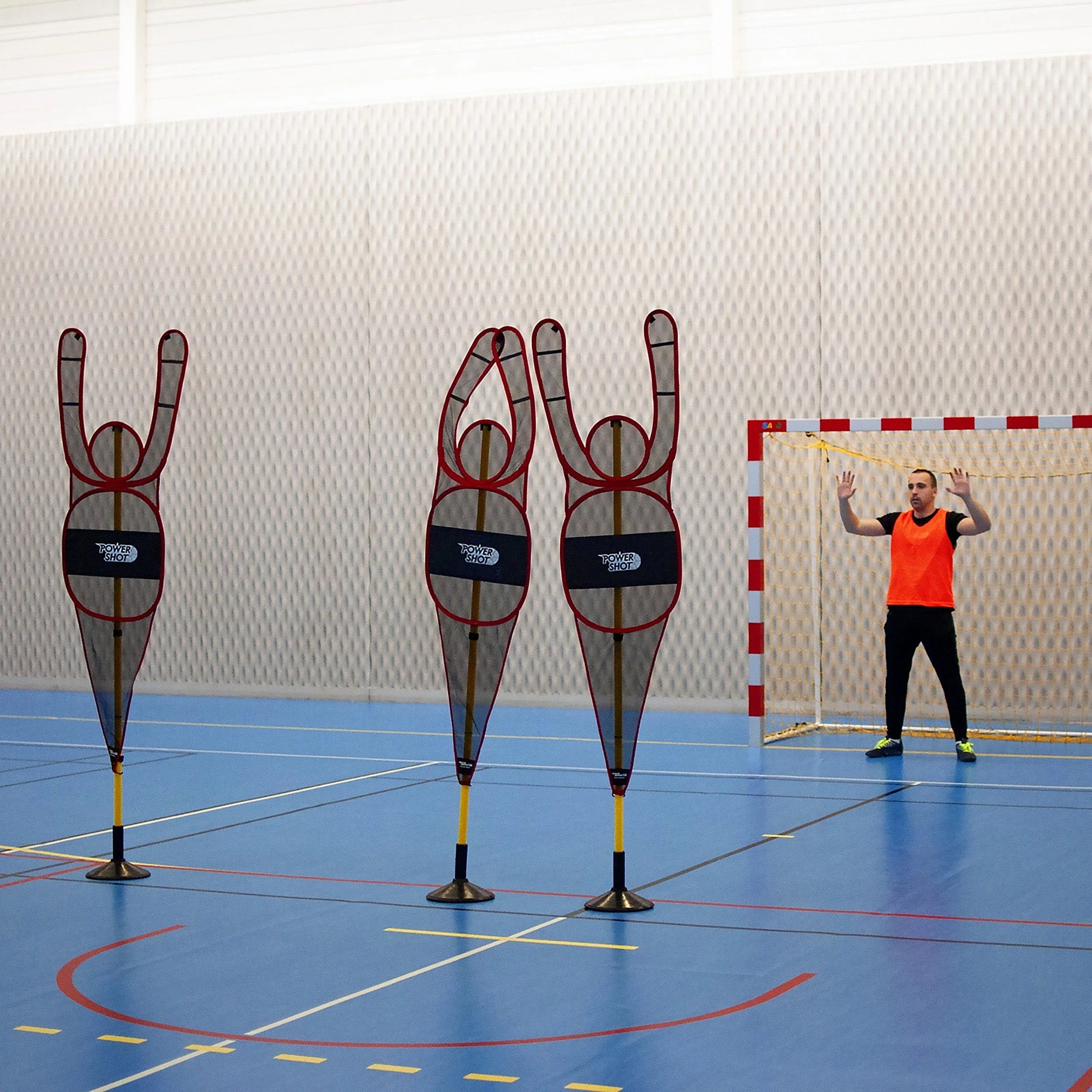 Pared de baloncesto - maniquí defensivo - D-Man - set de 3