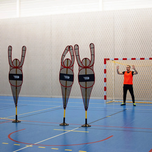 Pared de baloncesto - maniquí defensivo - D-Man - set de 3