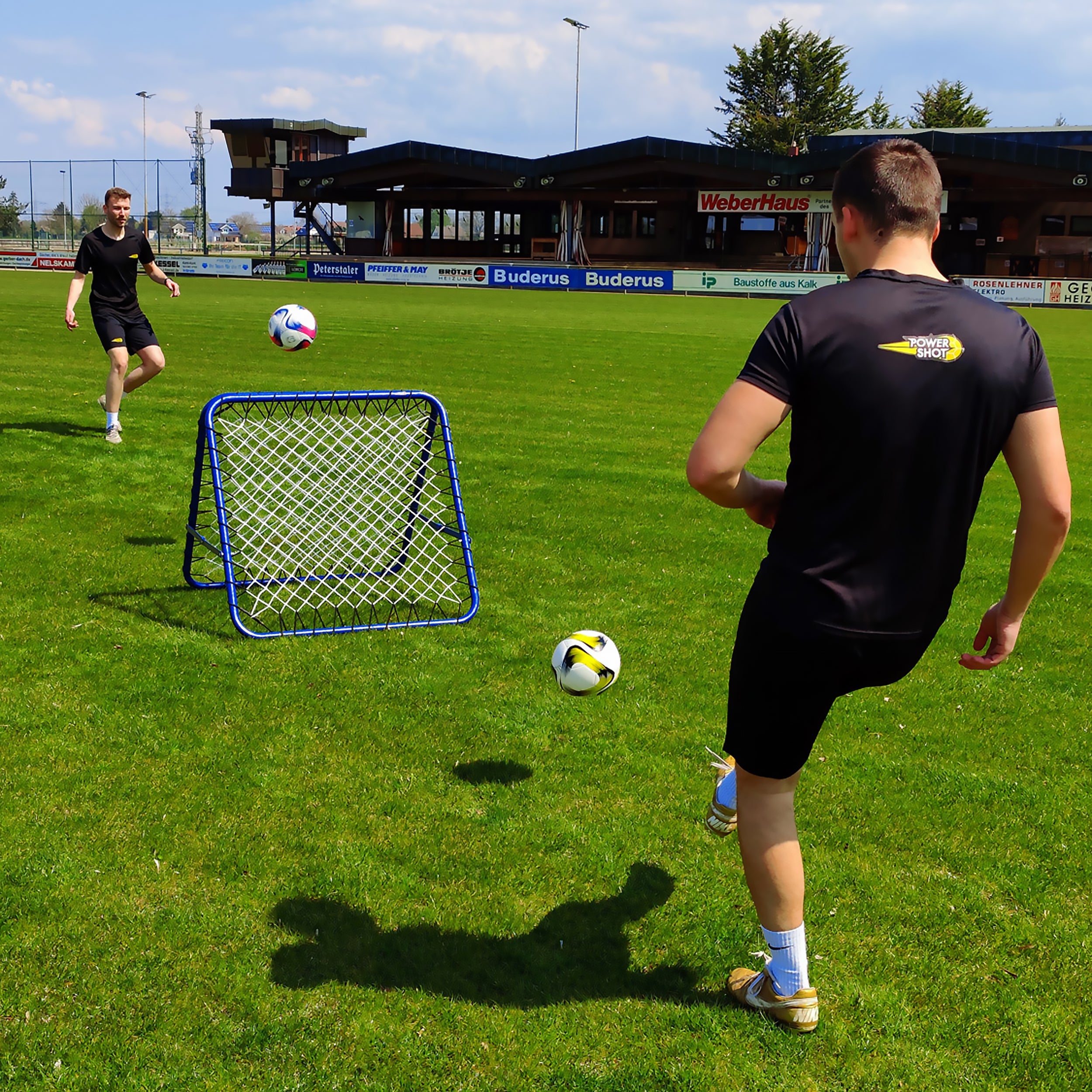 Multiplayer bounce net double sided 100cm x 100cm Powershot