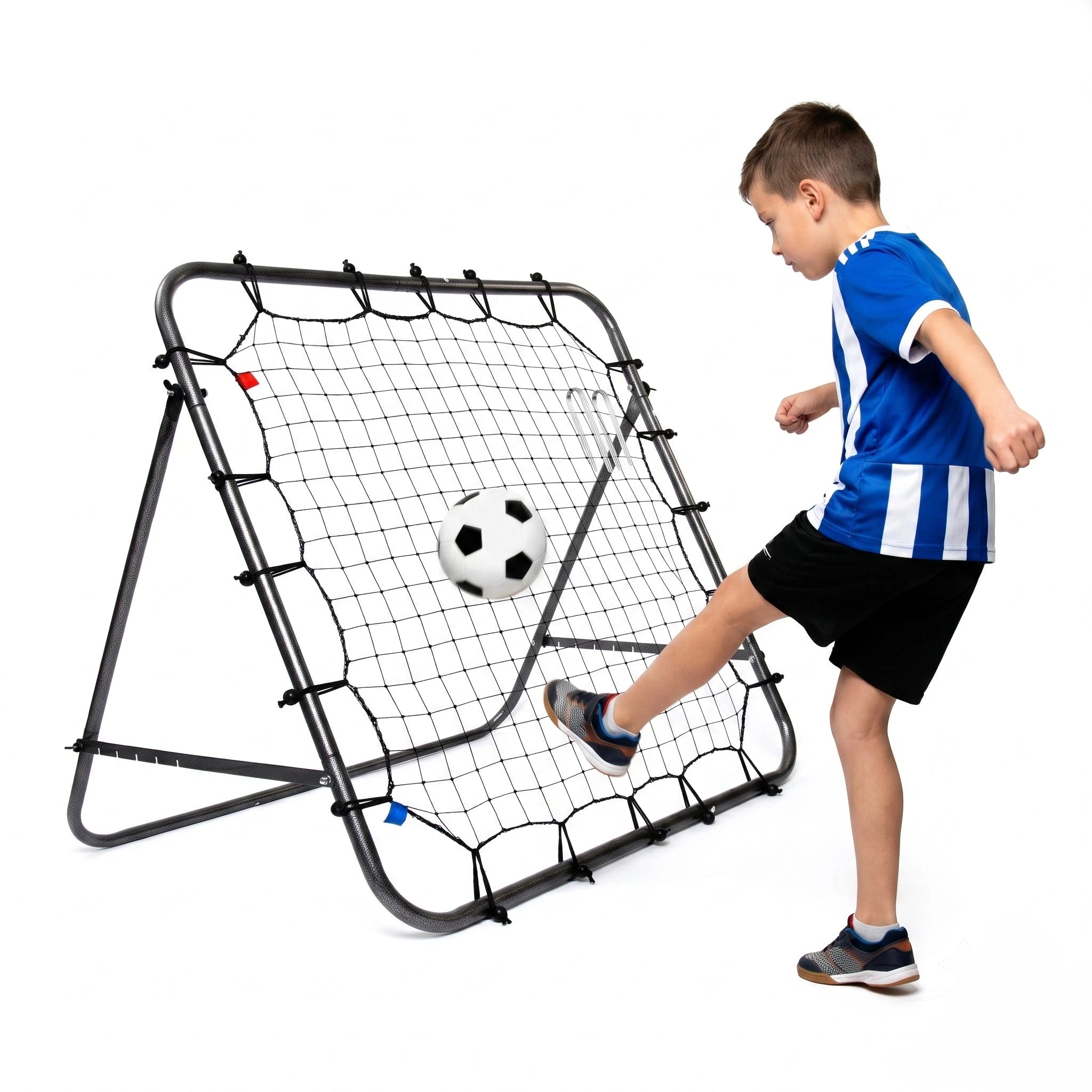 Red de rebote con balón y bomba