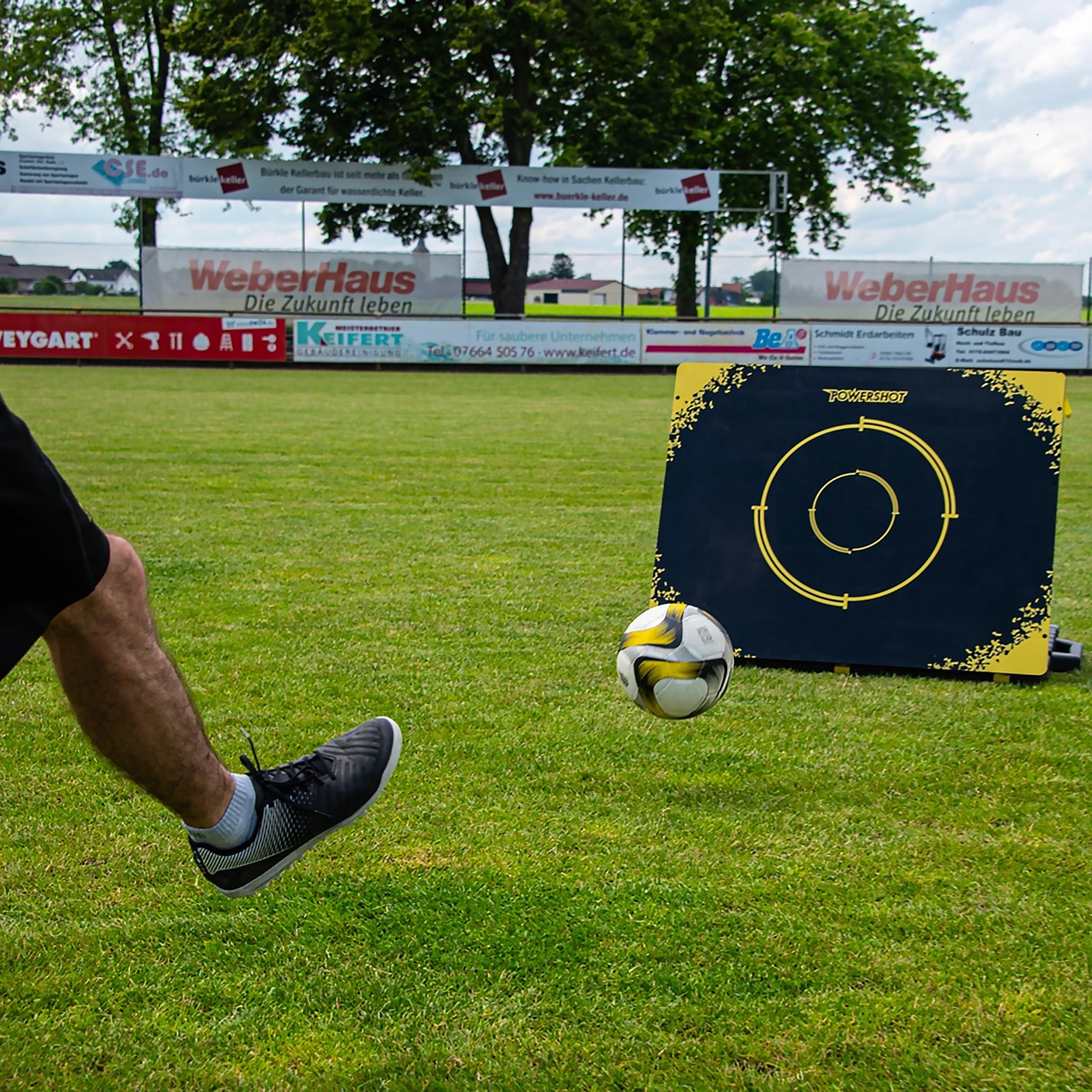 Rebound board - 1m x 0.75m with curved board Powershot