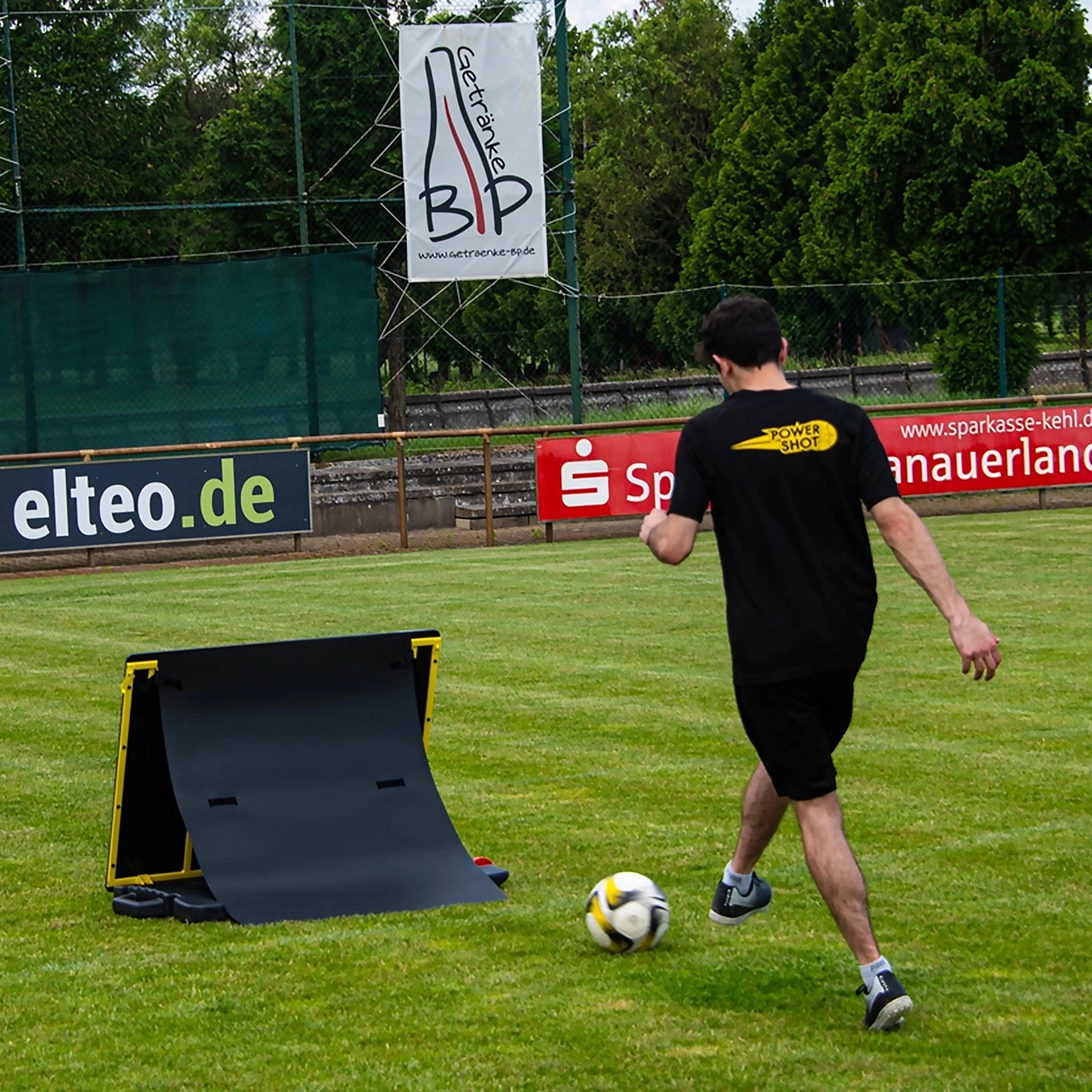 Rebound board - 1m x 0.75m with curved board Powershot