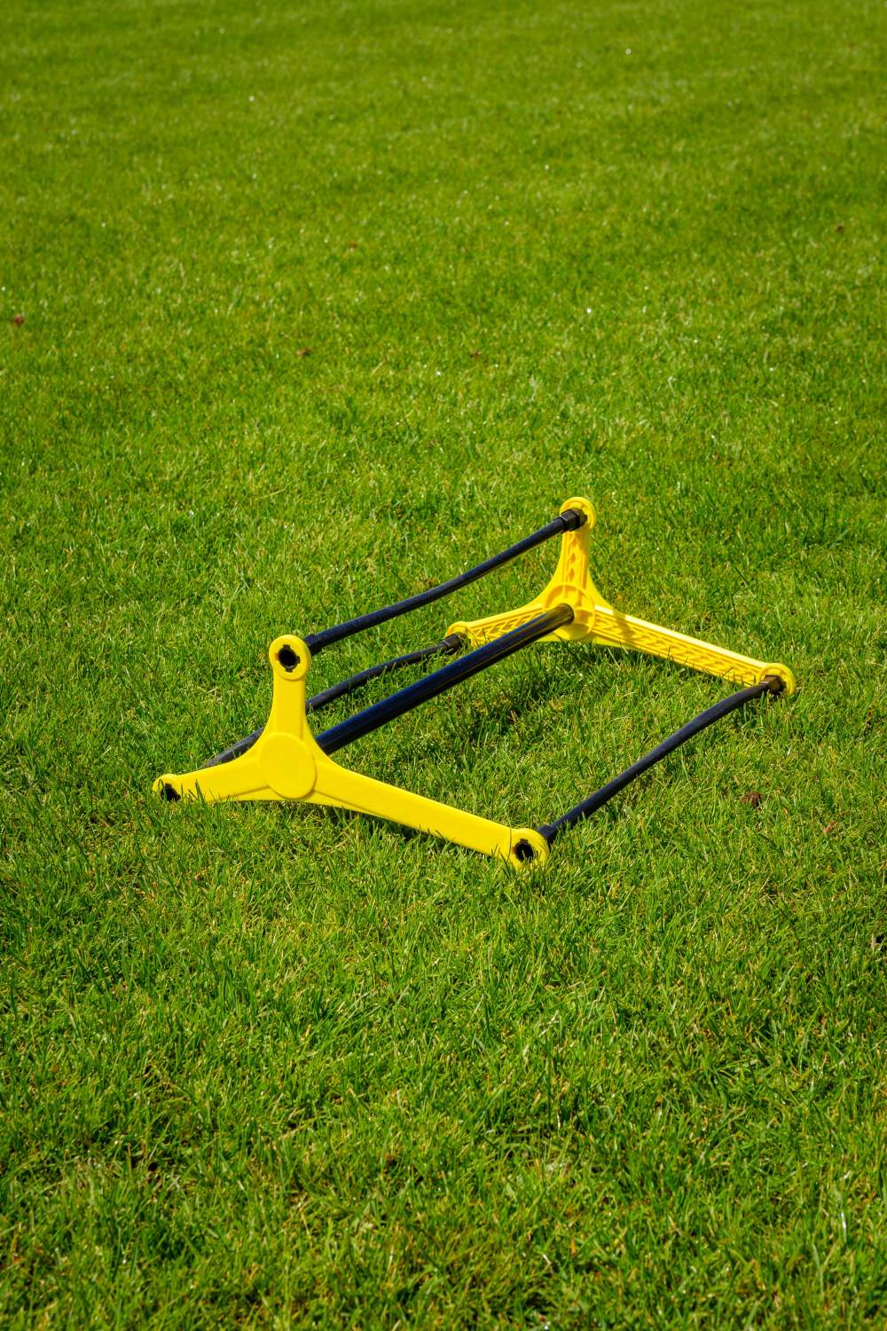 Valla de agilidad triangular de varias alturas