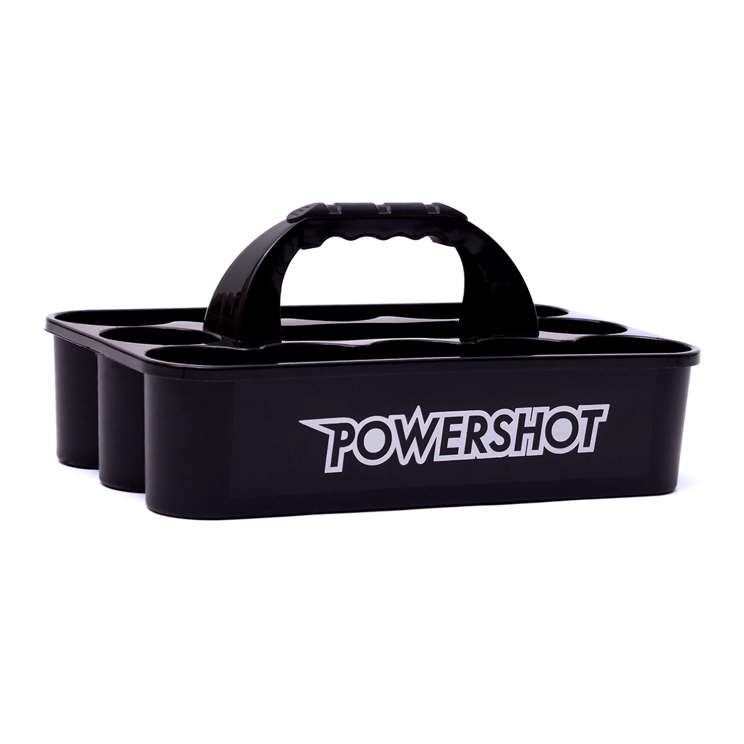Bottle carrier holds up to 12 bottles Powershot