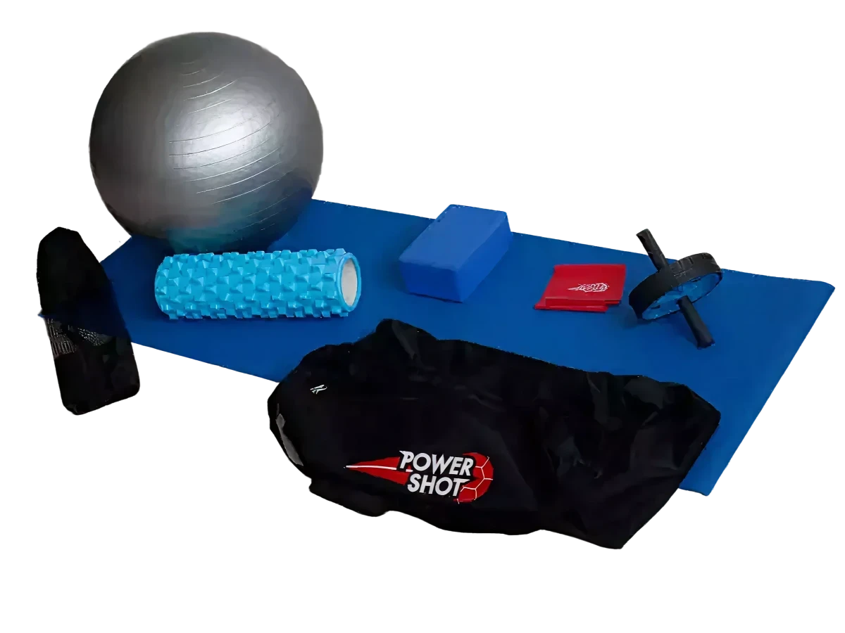 Kit de yoga : alfombra de yoga, pelota de yoga... TODO INCLUIDO
