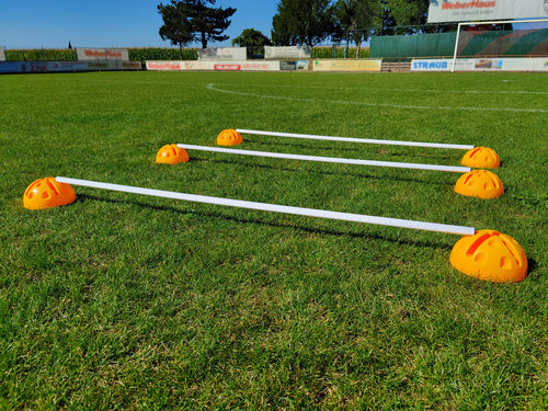 Juego de 5 bastones de eslalon 160cm