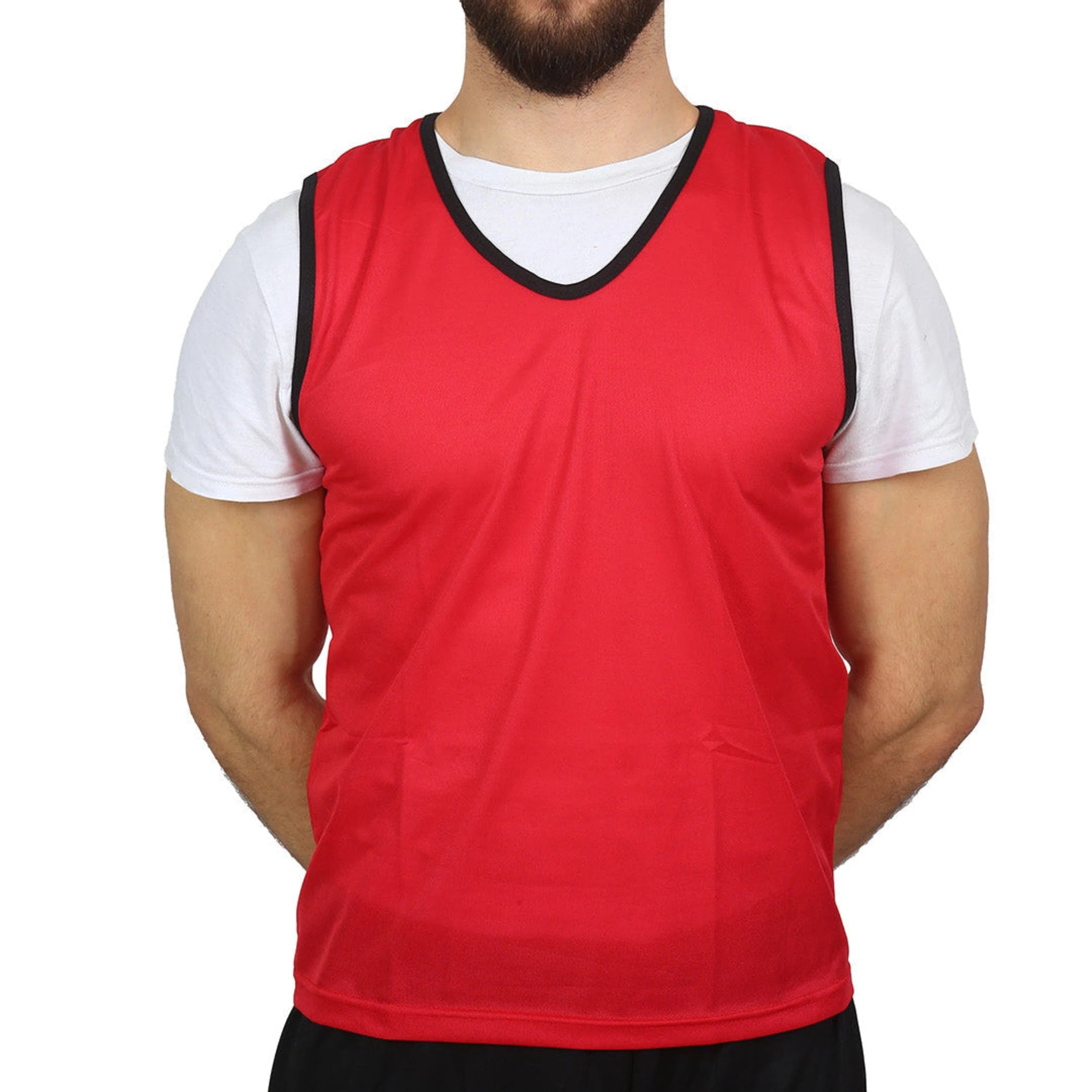 Full Mesh Training Bib Red - XL/XXL Netsportique