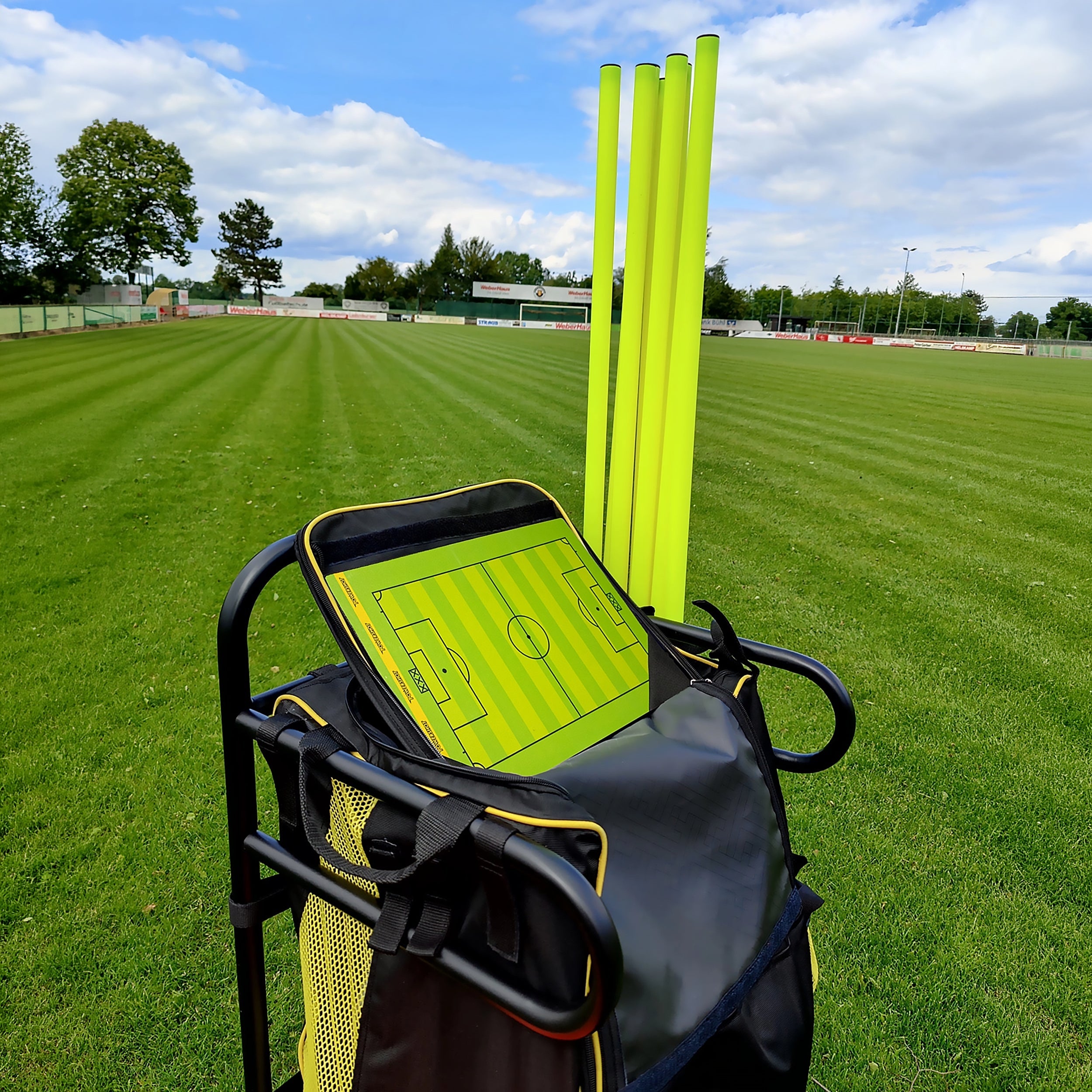 Multisport equipment cart with tactical board Powershot
