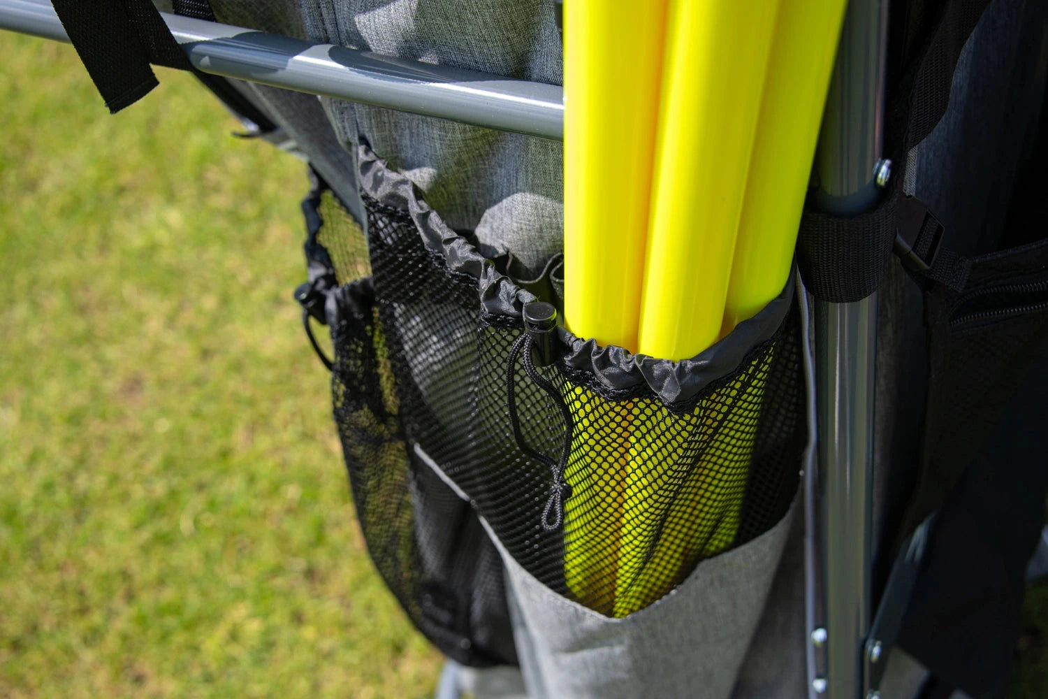 Robust transport cart for balls and training equipment Powershot