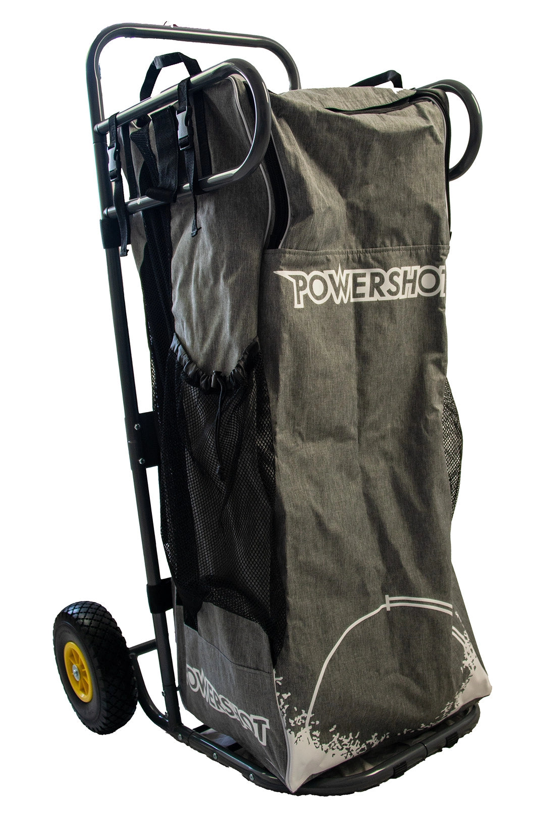 Robust transport cart for balls and training equipment Powershot