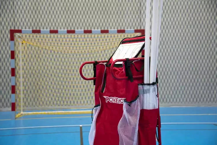 Robust transport cart for balls and training equipment Powershot