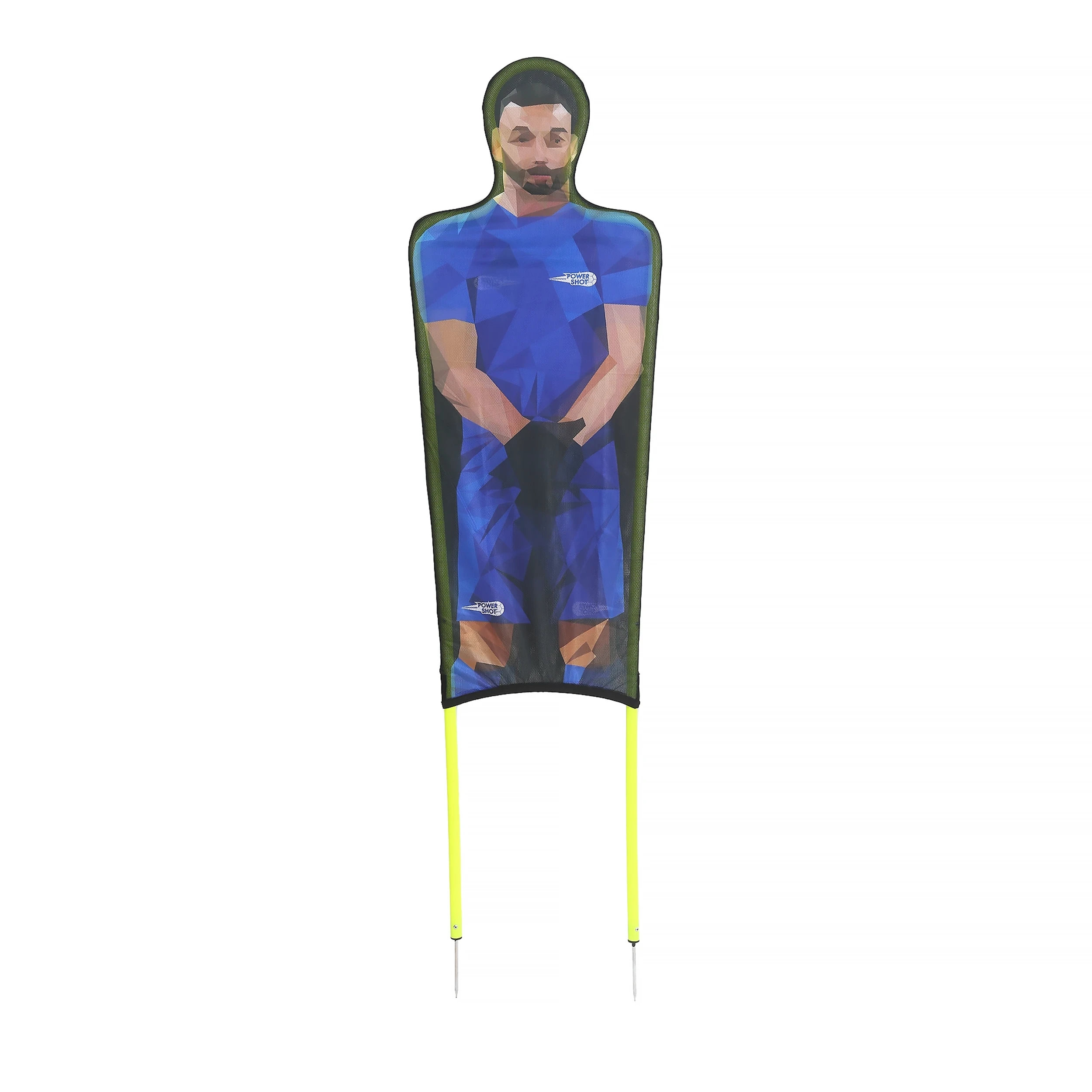Set of 3 flexible mannequins in printed polyester - 180cm Powershot