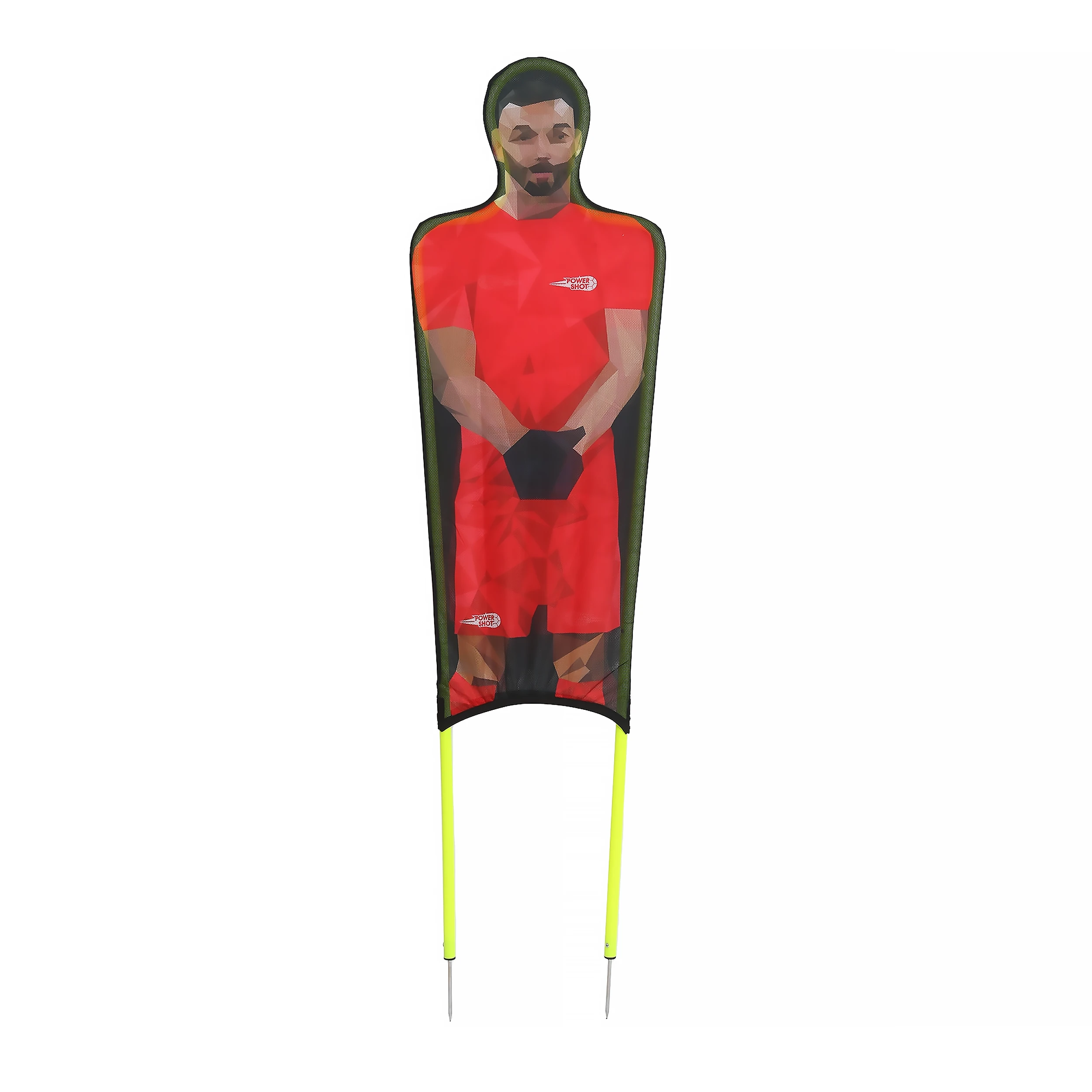 Set of 3 flexible mannequins in printed polyester - 180cm Powershot