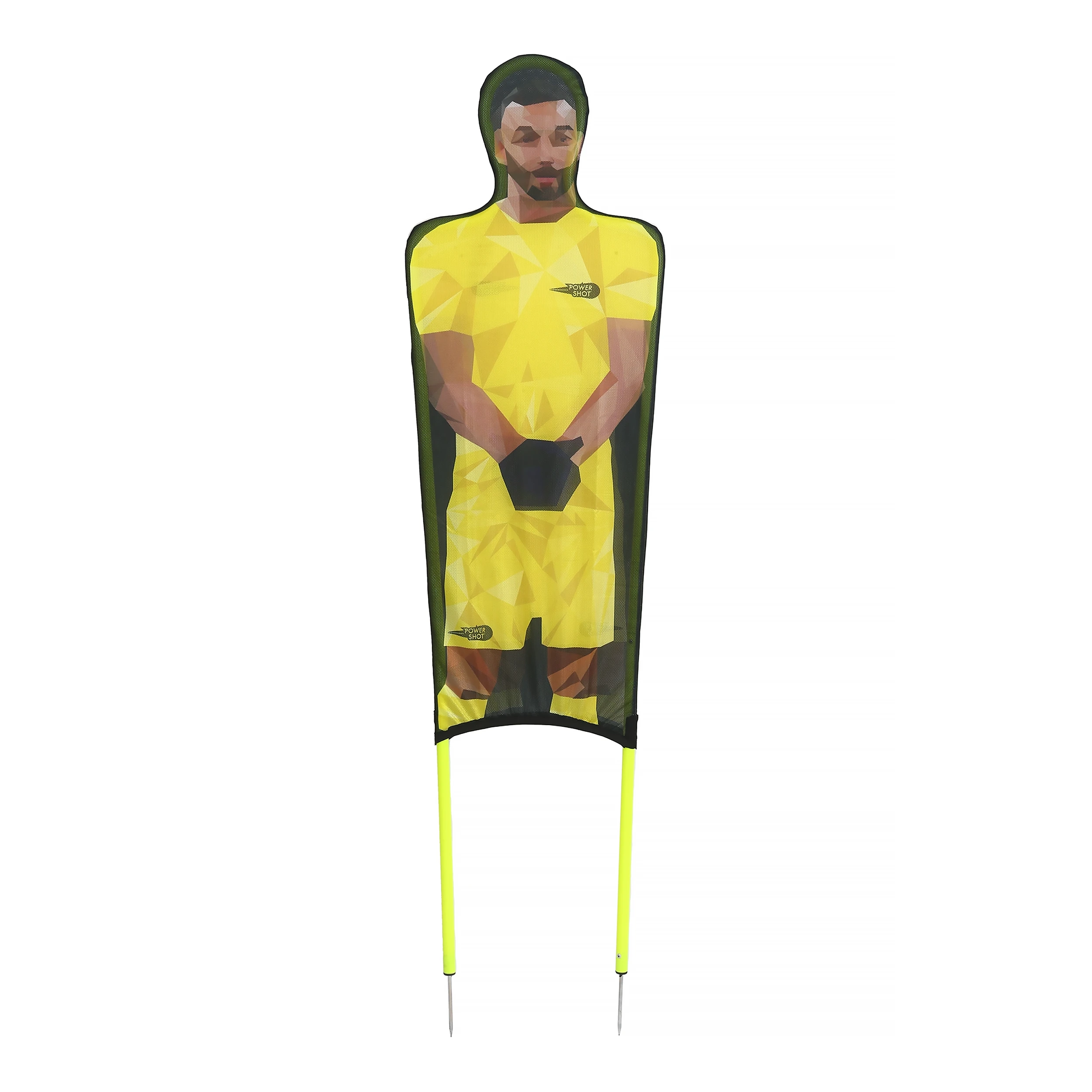 Set of 3 flexible mannequins in printed polyester - 180cm Powershot
