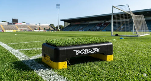 Step with synthetic turf - 45cm x 28cm x 10cm Powershot