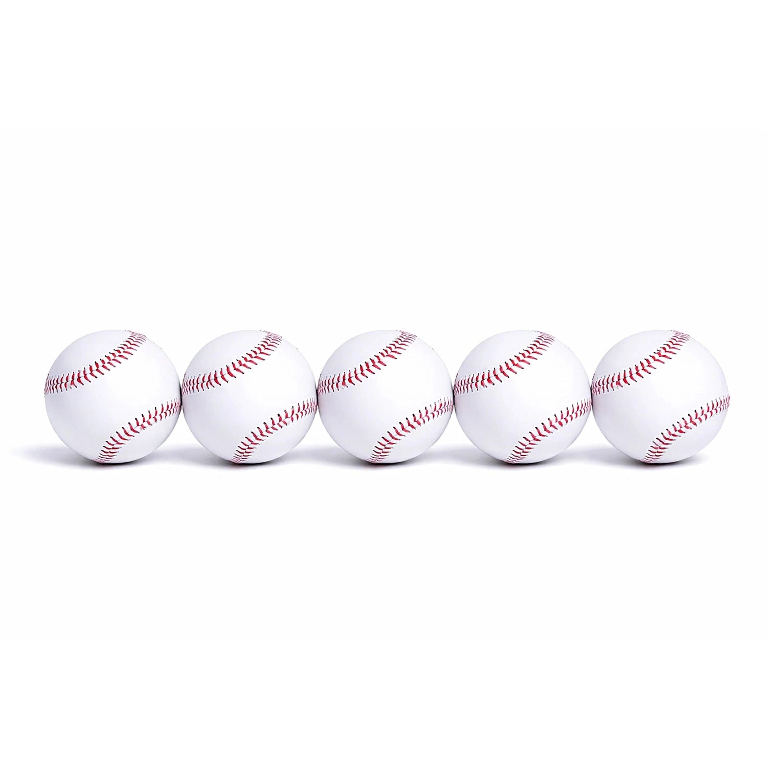 Set of 5 Durable Training Baseballs – 7.2cm Powershot