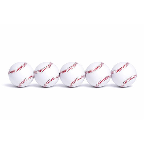 Set of 5 Durable Training Baseballs – 7.2cm Powershot