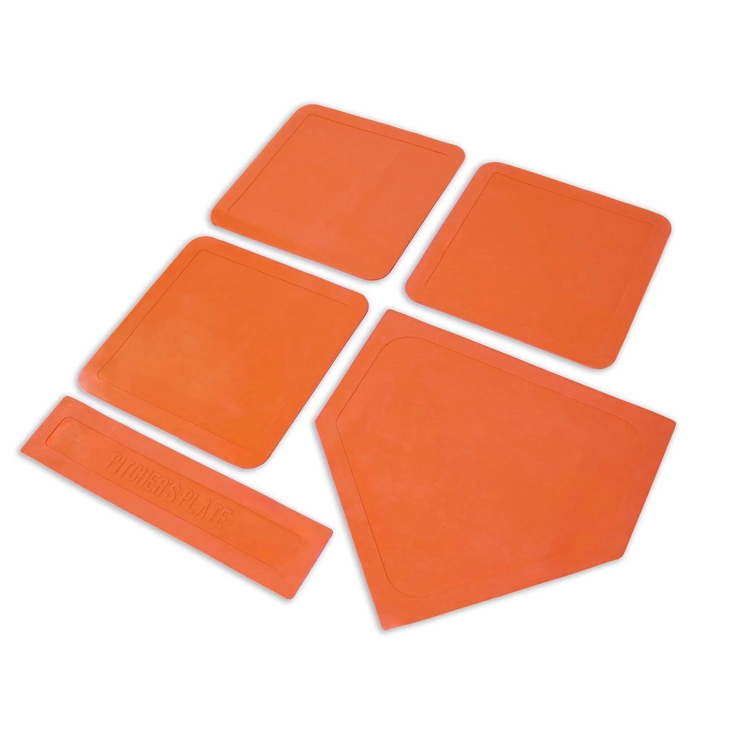Complete set of rubber baseball bases Powershot