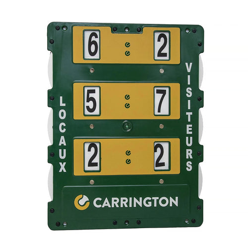 Set of 3 Tennis scoreboard - 60cm x 46cm Carrington