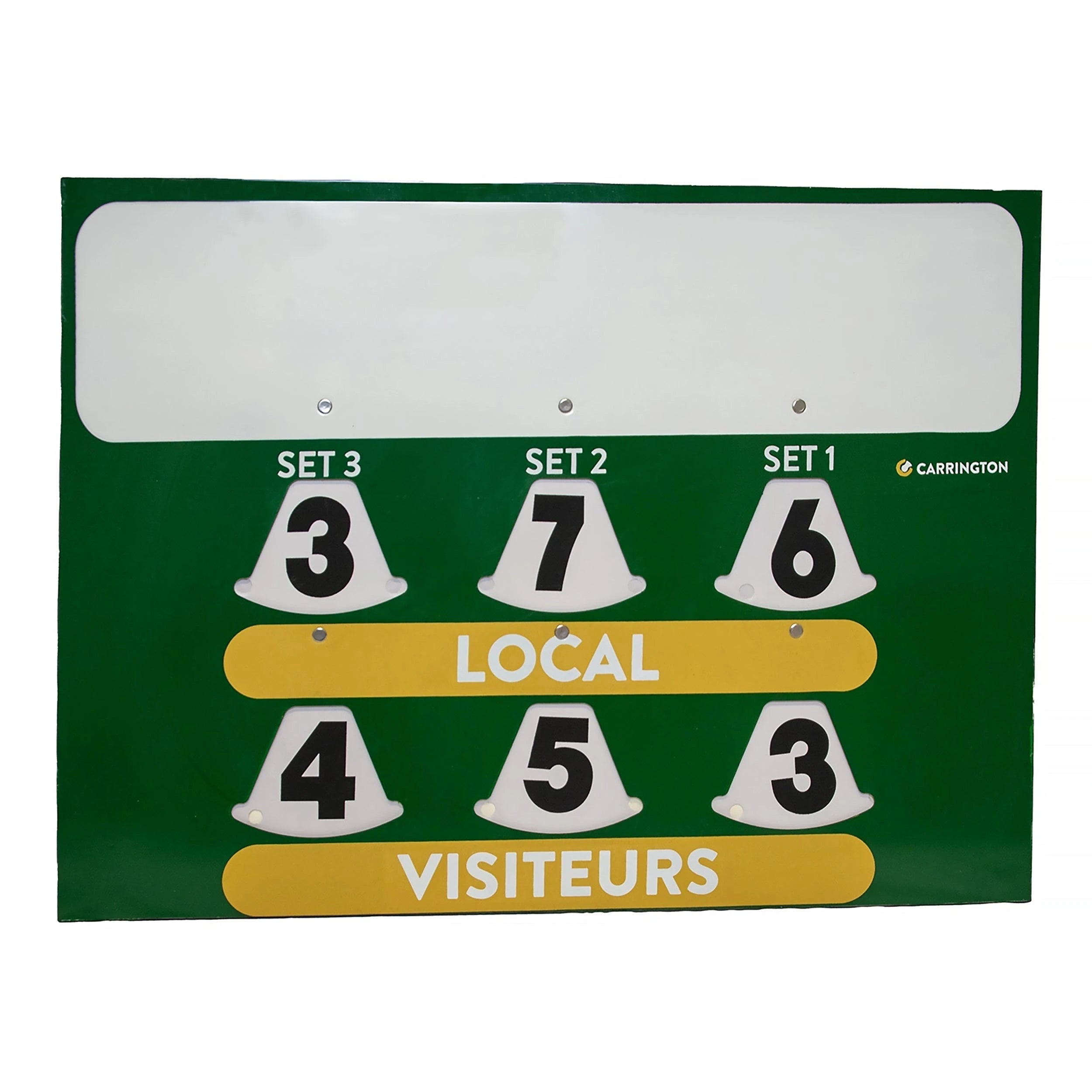 Scoreboard with advertising space Carrington