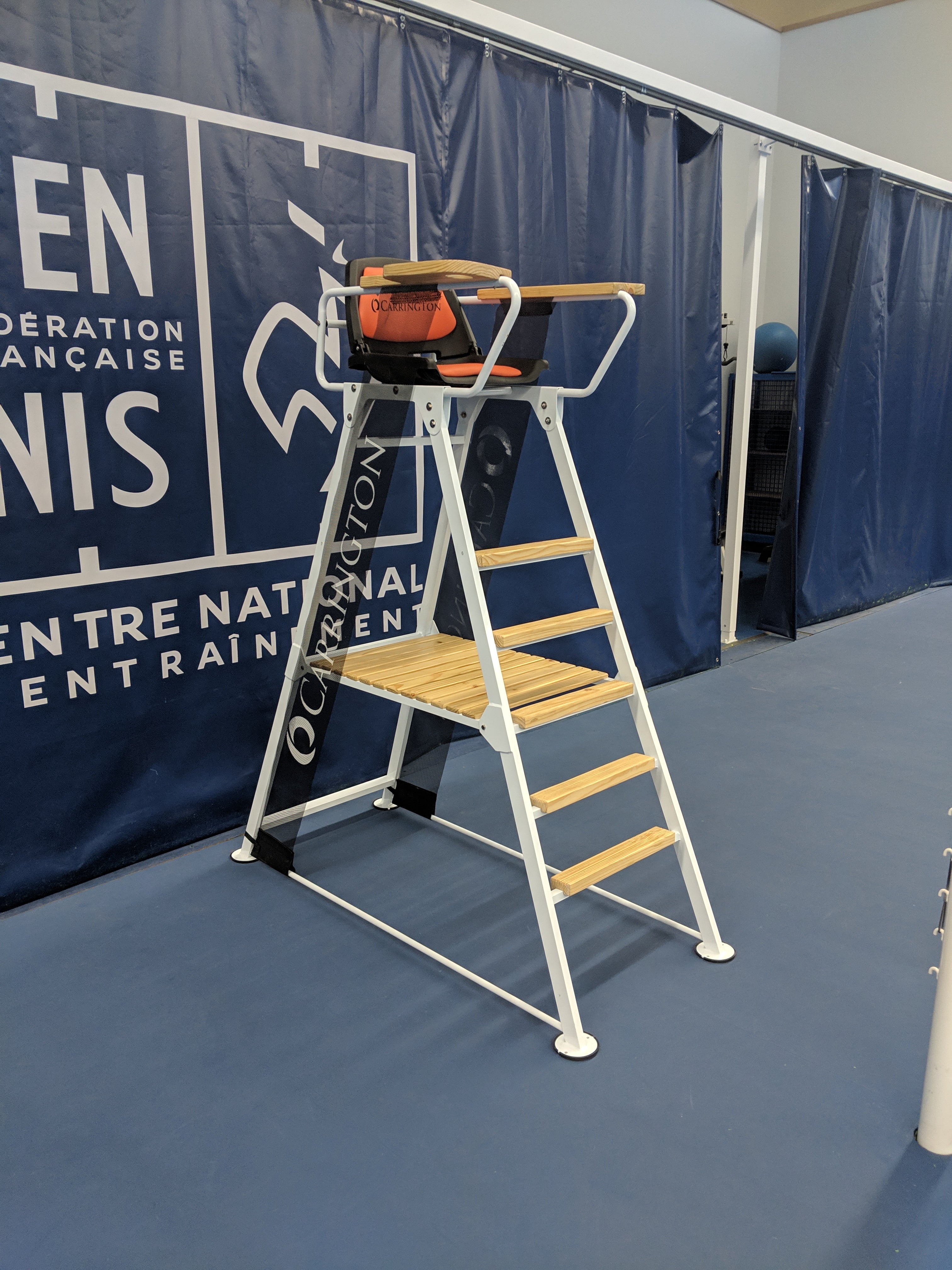 Silla de árbitro de competición Ultra - Carrington - Aluminio + madera