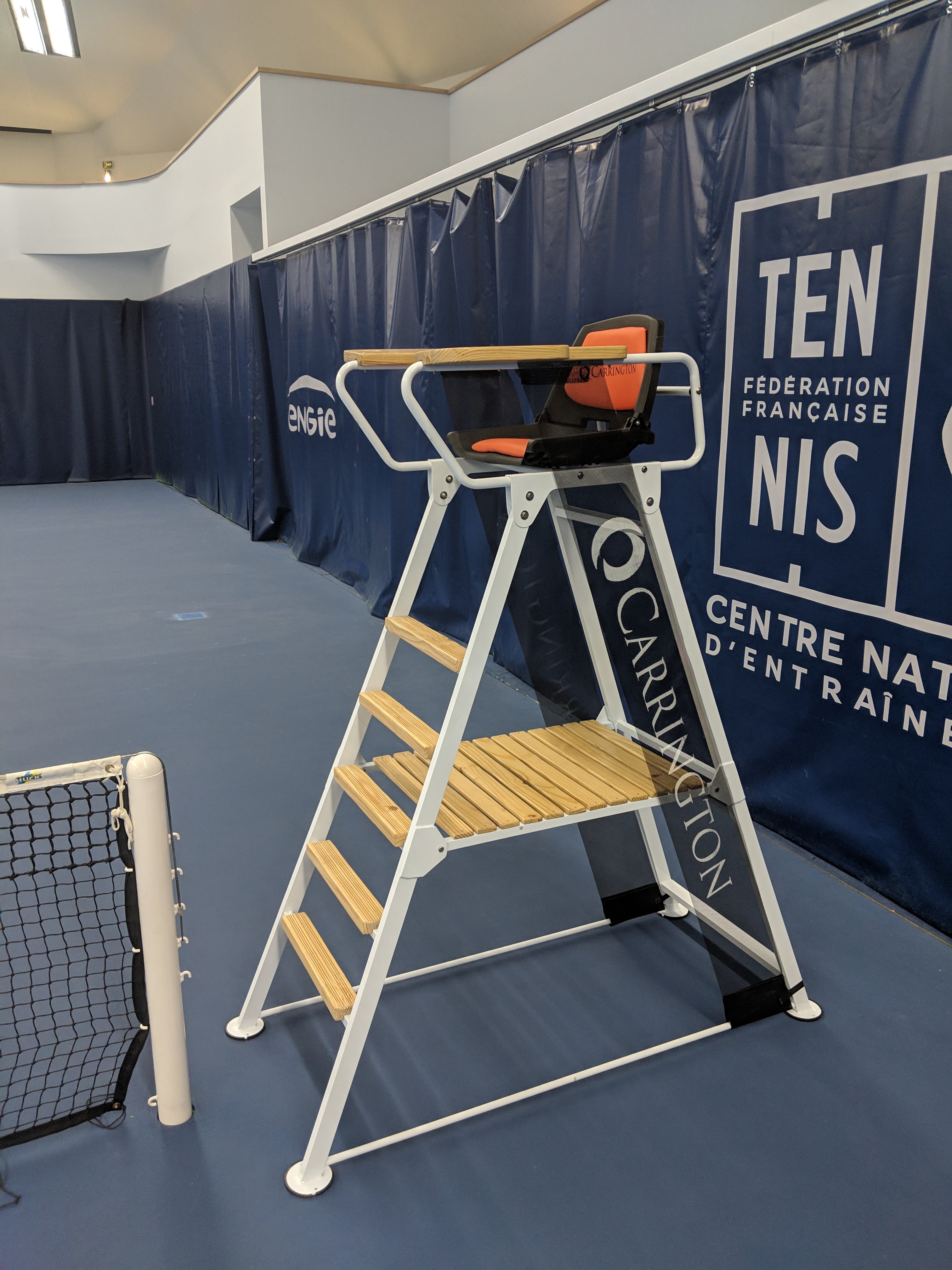 Silla de árbitro de competición Ultra - Carrington - Aluminio + madera