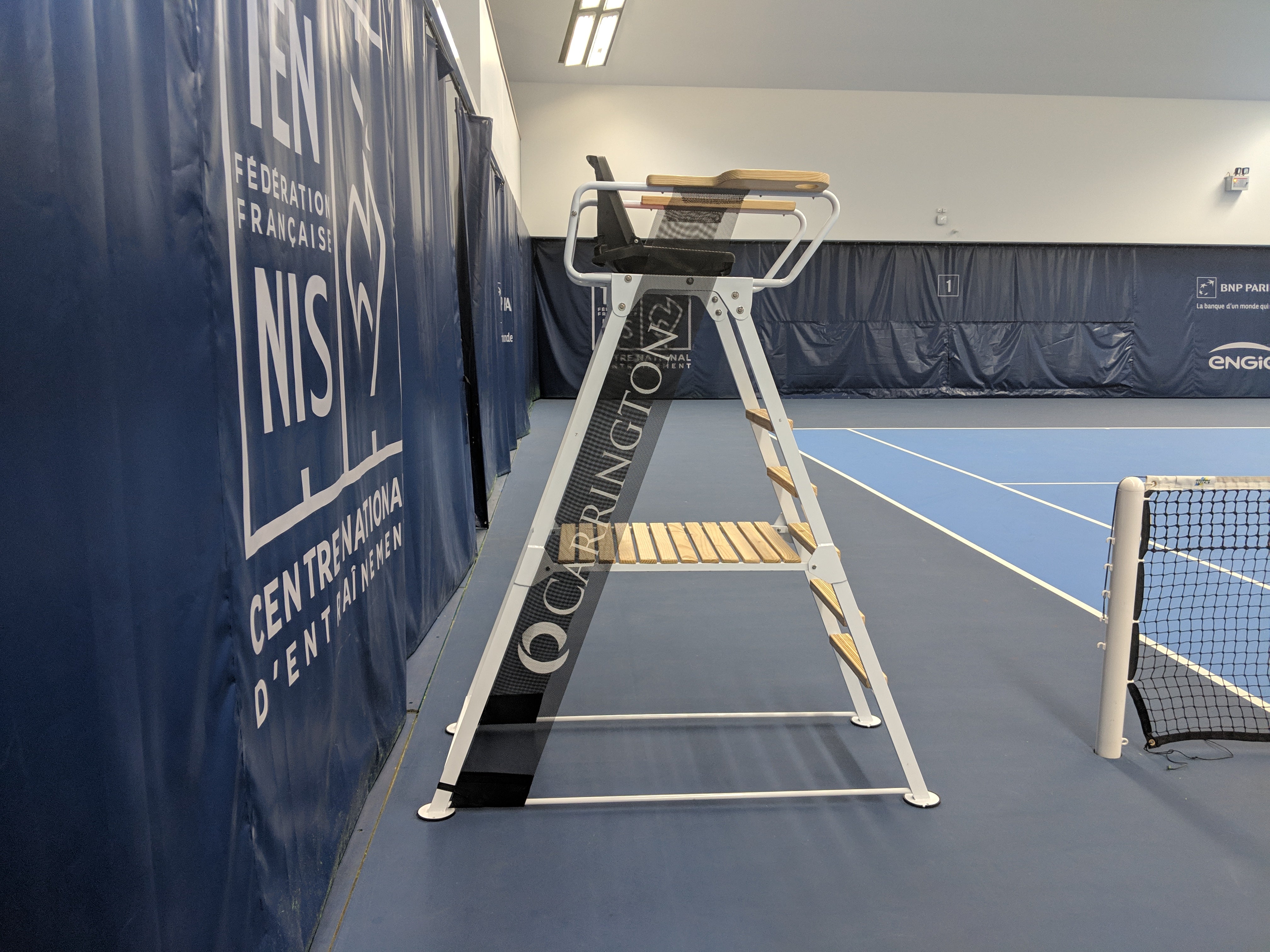 Silla de árbitro de competición Ultra - Carrington - Aluminio + madera