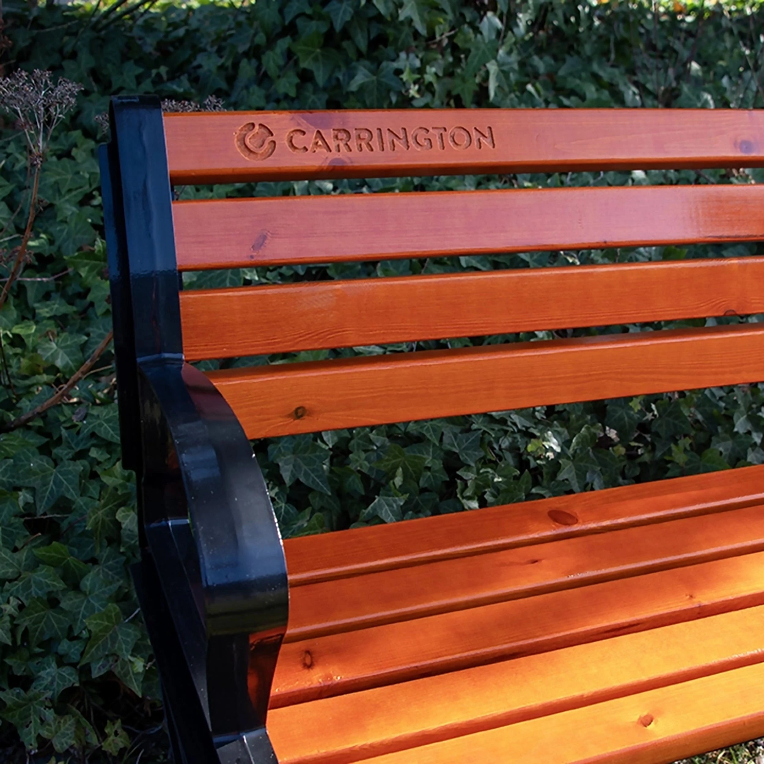 Tennis bench with backrest - 150 cm Carrington