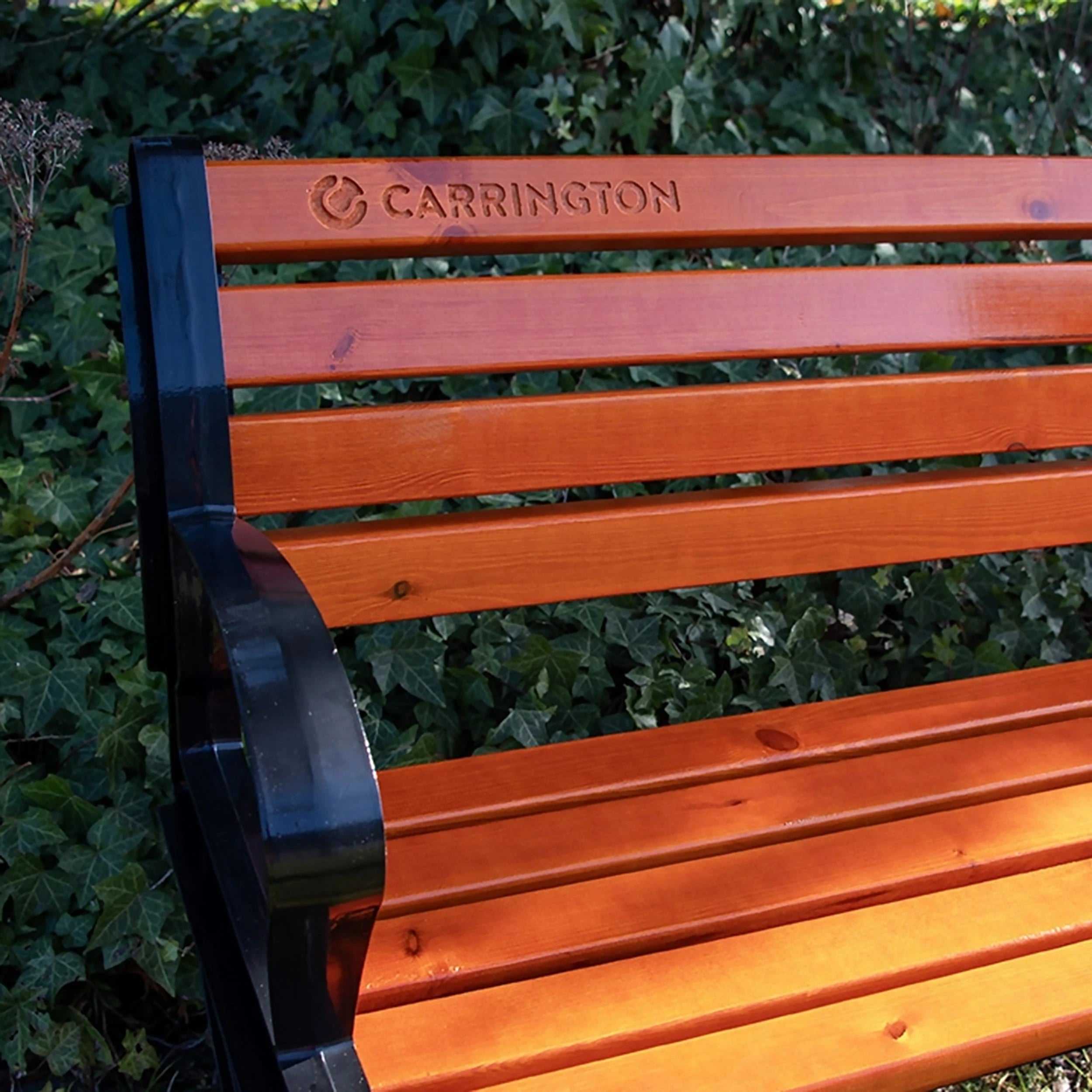 Tennis bench with backrest - 180 cm Carrington